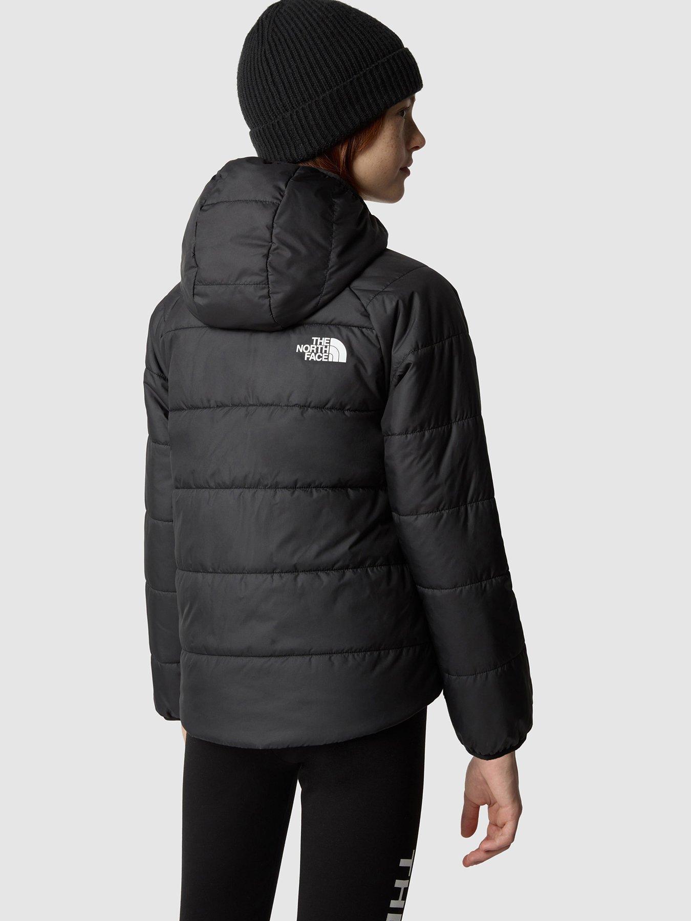 Girls black north face jacket online