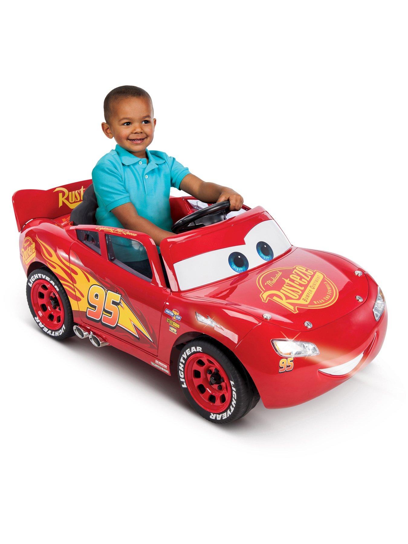 Image 1 of 8 of Disney Cars Huffy Disney Cars Lightning McQueen Car 6v