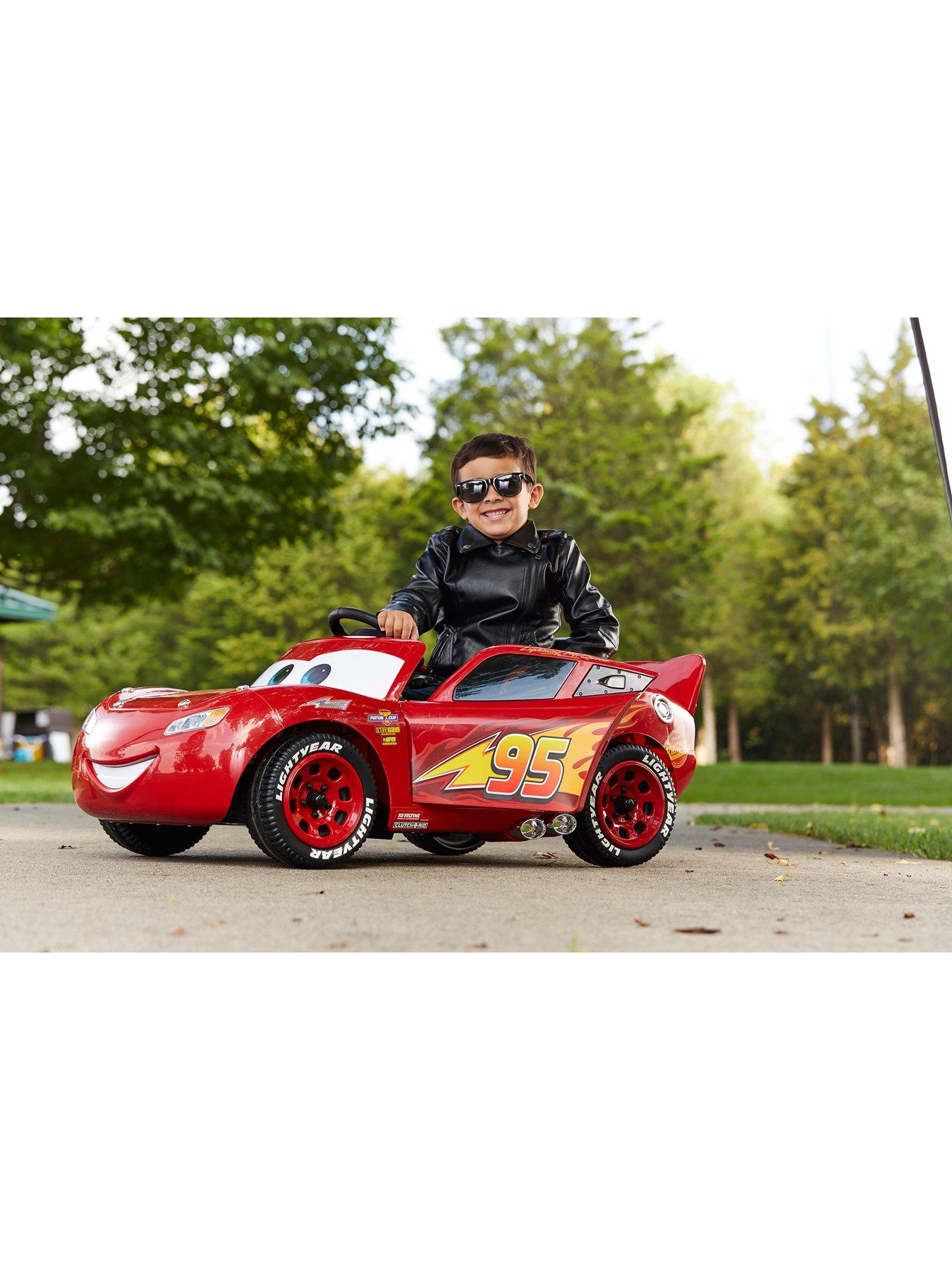 Image 3 of 8 of Disney Cars Huffy Disney Cars Lightning McQueen Car 6v