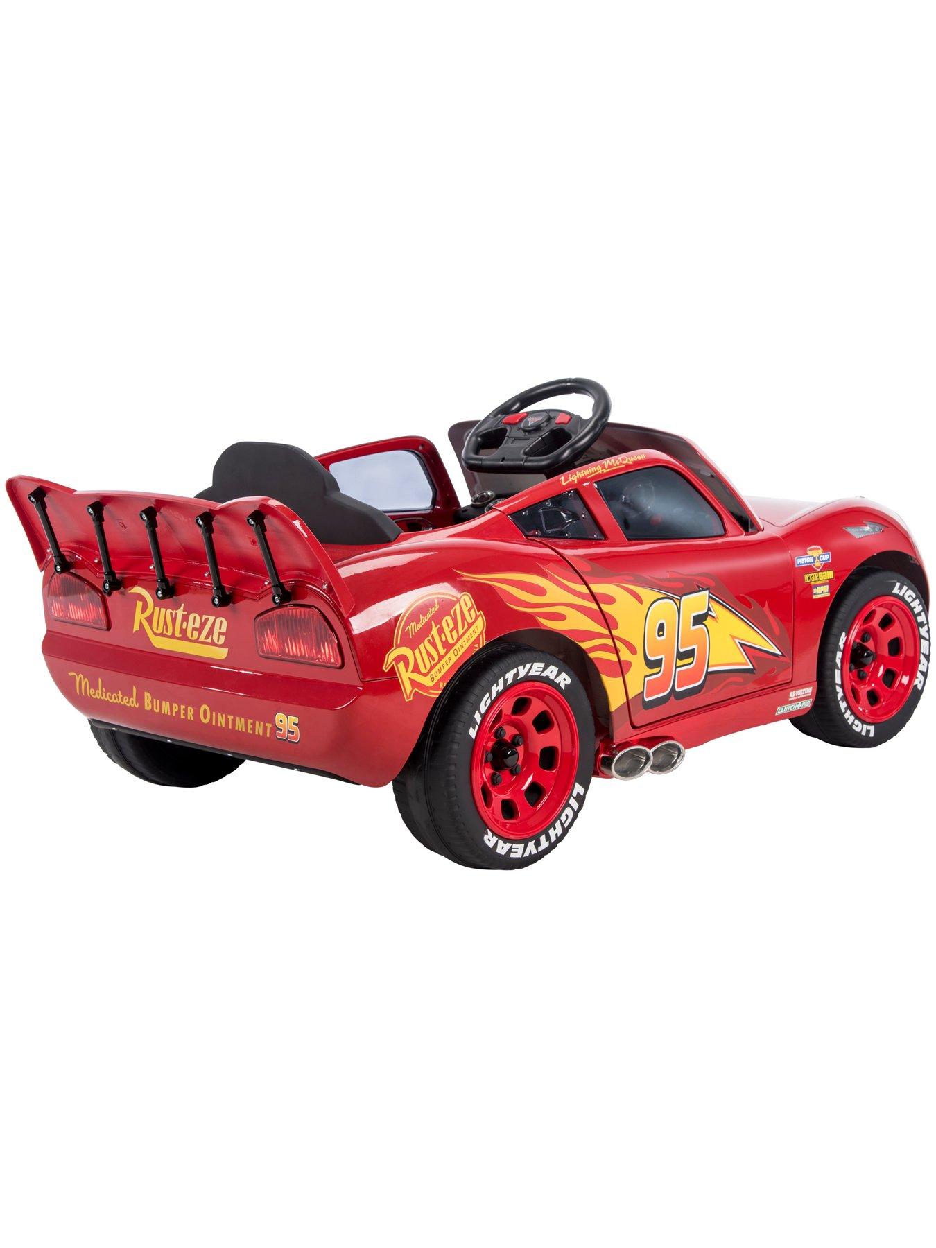 Image 4 of 8 of Disney Cars Huffy Disney Cars Lightning McQueen Car 6v