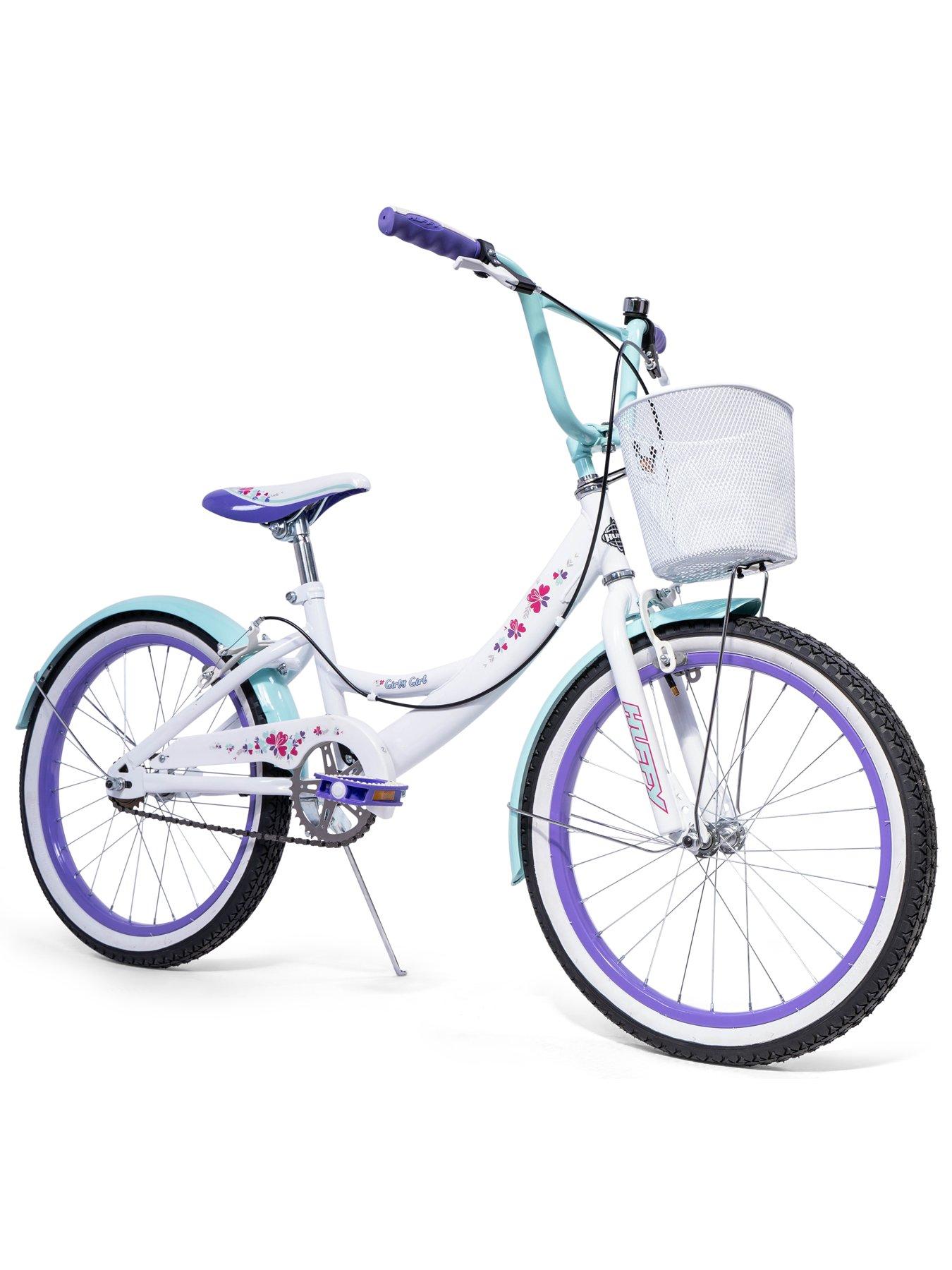 Image 4 of 7 of Huffy Girly Girl 20 Inch White Bike