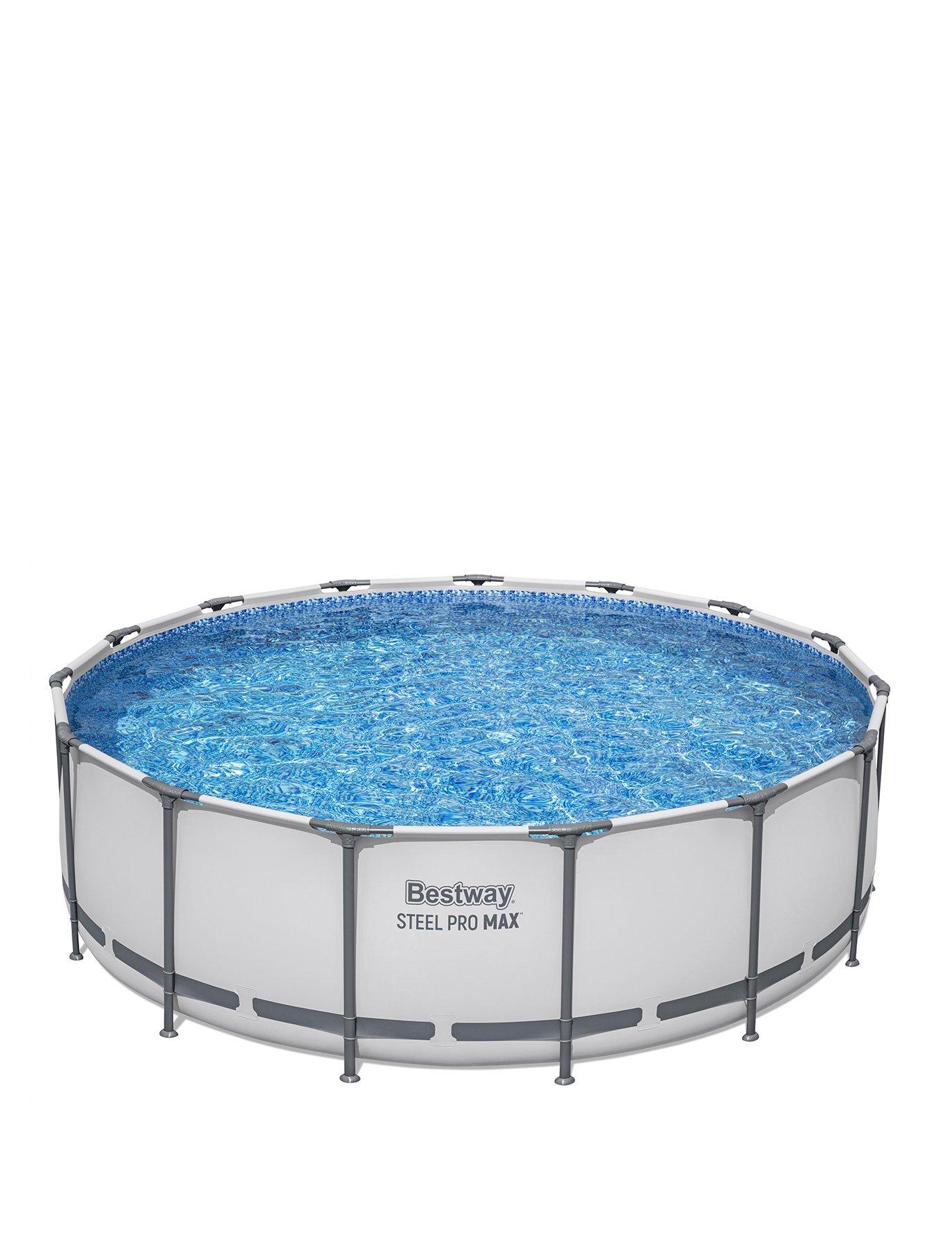 bestway-15ft-steel-pro-max-frame-pool-set-filter-pump-with-ladder