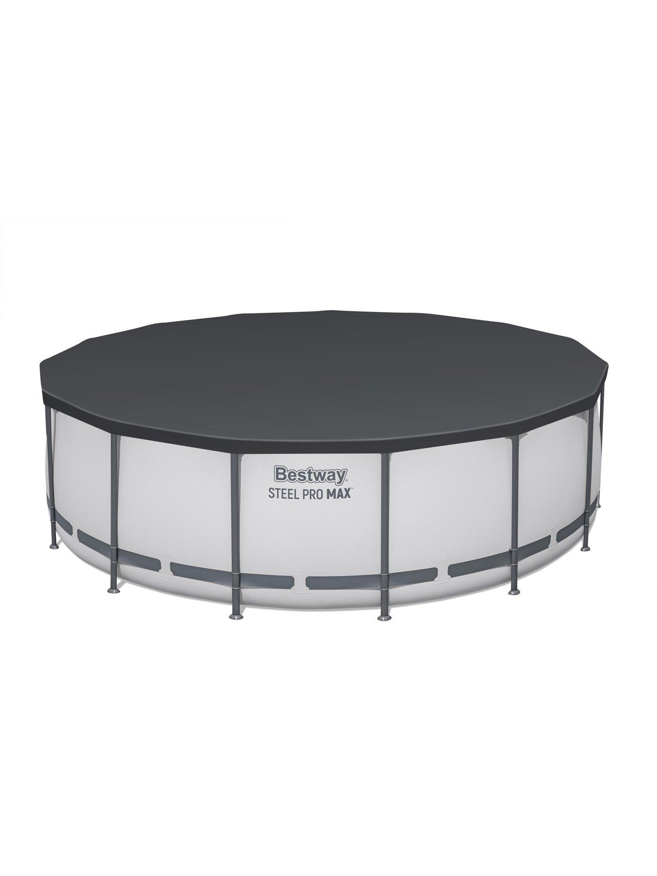 bestway-15ft-steel-pro-max-frame-pool-set-filter-pump-with-ladderoutfit