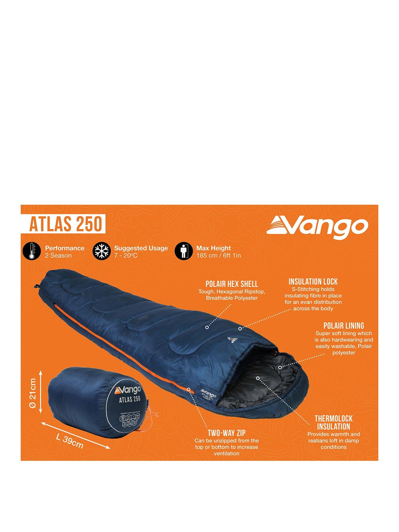 Image 2 of 2 of Vango Atlas 250 single SLEEPING BAG