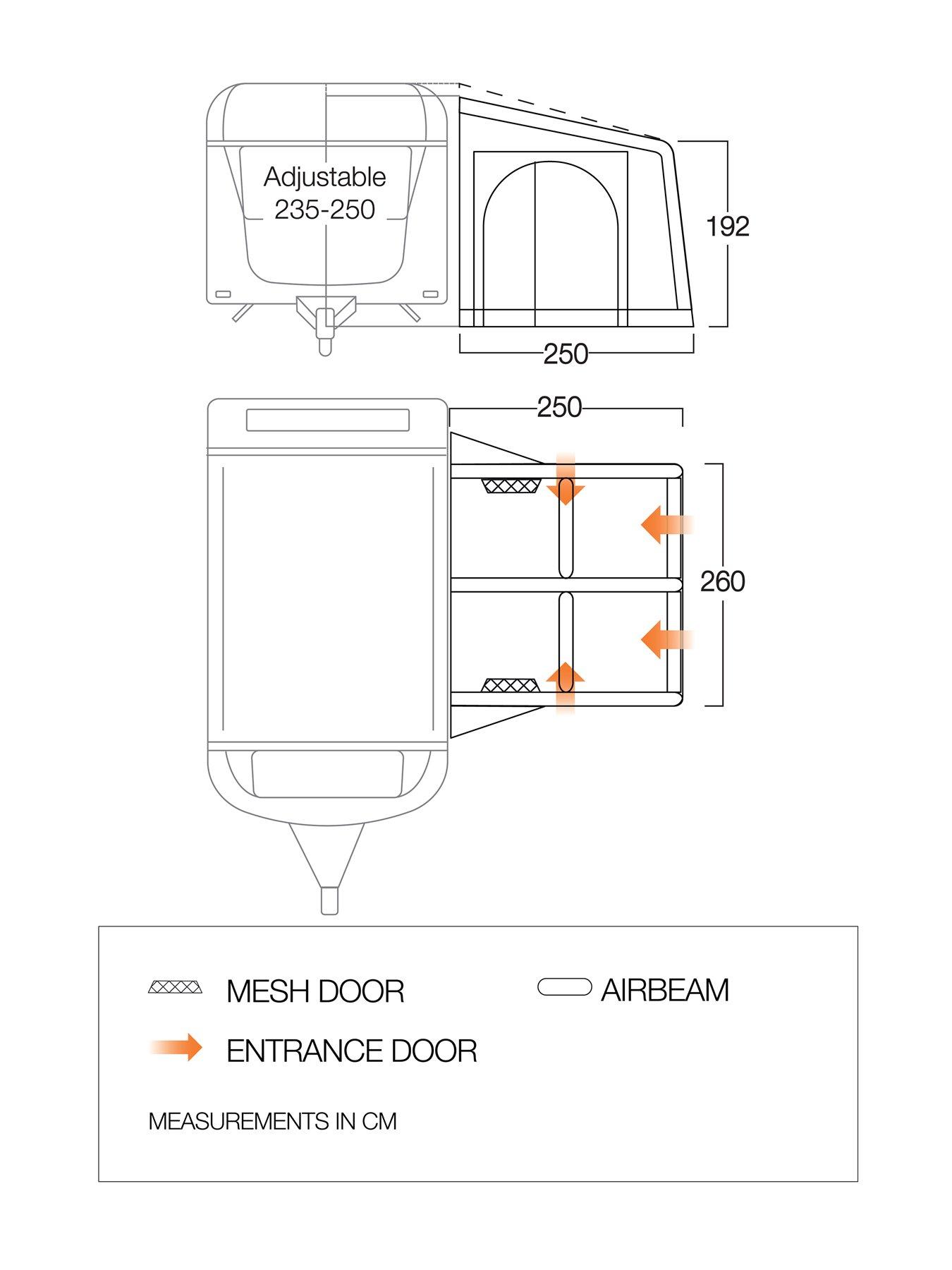 vango-balletto-air-260-elements-proshield-caravan-awningdetail