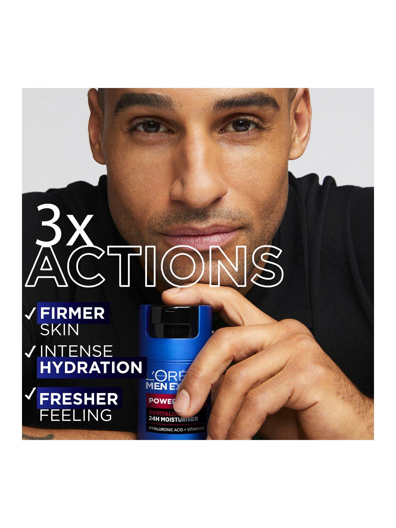 Image 2 of 5 of L'Oreal Paris Men Expert Men Expert Power Age Moisturiser with&nbsp;Hyaluronic Acid - 50ml