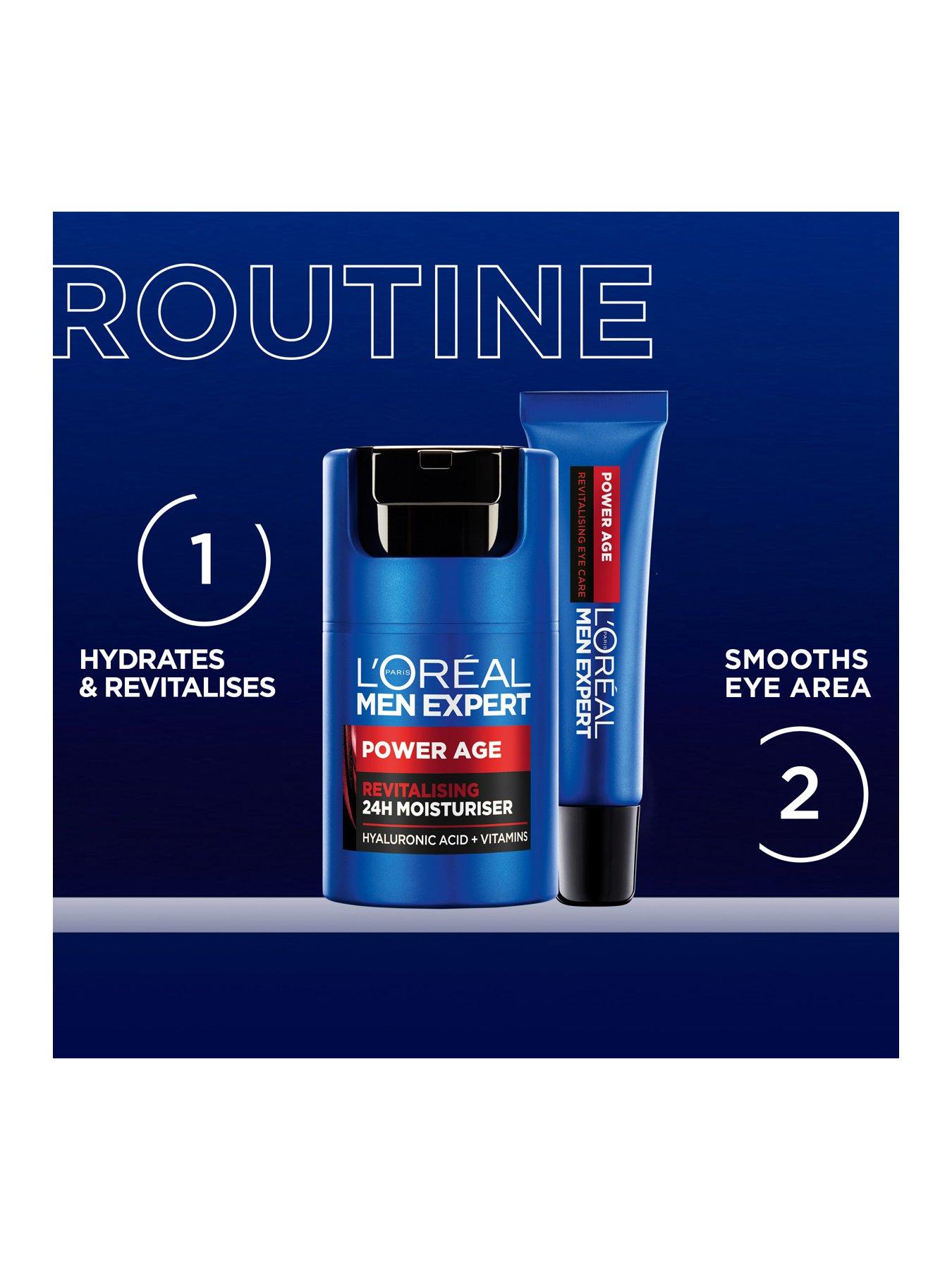 Image 5 of 5 of L'Oreal Paris Men Expert Men Expert Power Age Moisturiser with&nbsp;Hyaluronic Acid - 50ml