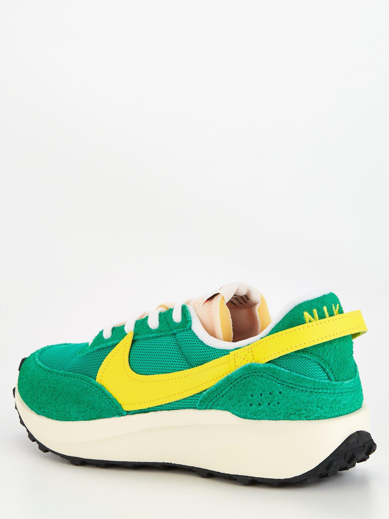 Nike waffle store sacai green