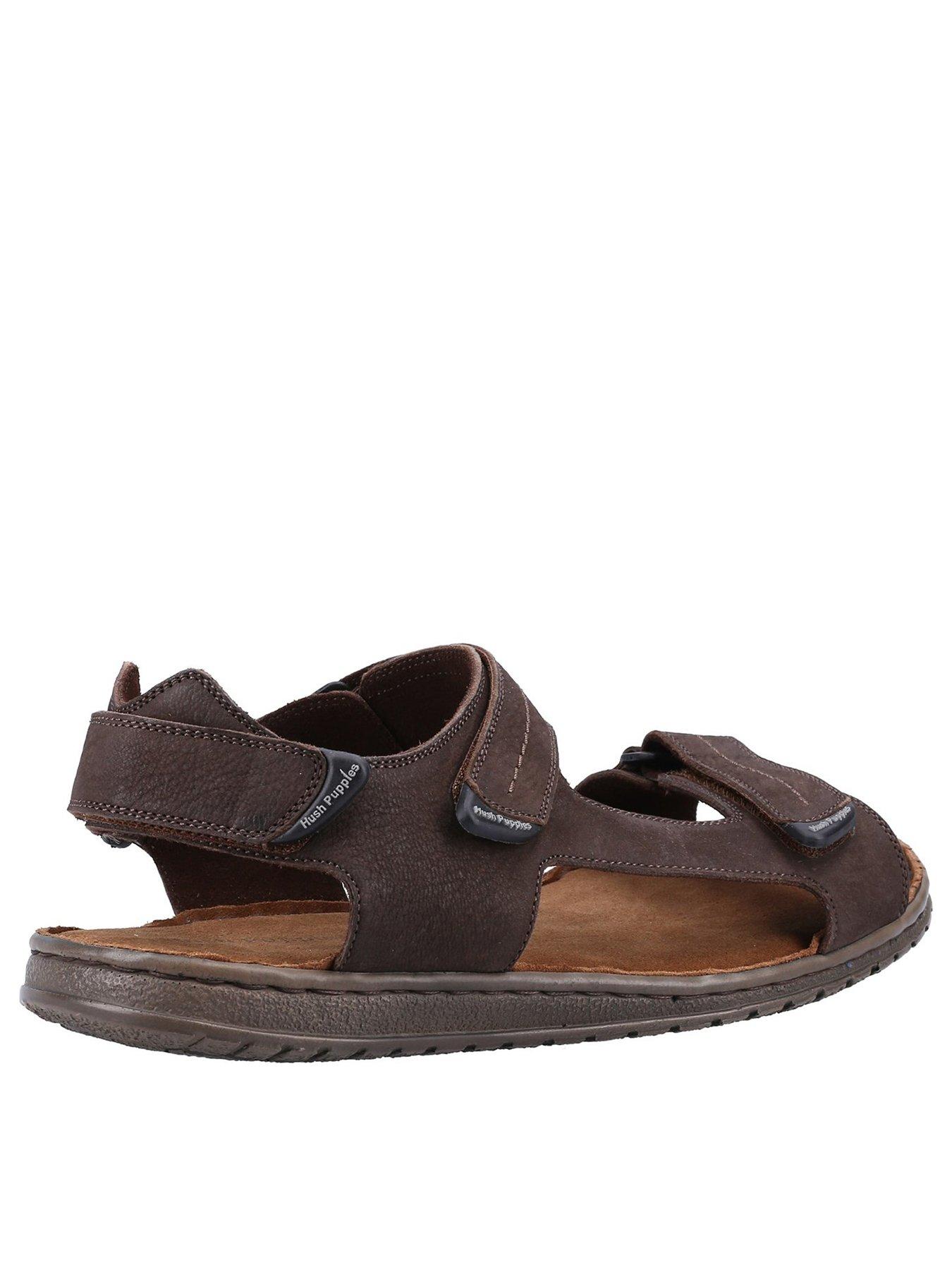 hush-puppies-neville-qtr-strap-sandal-brownstillFront