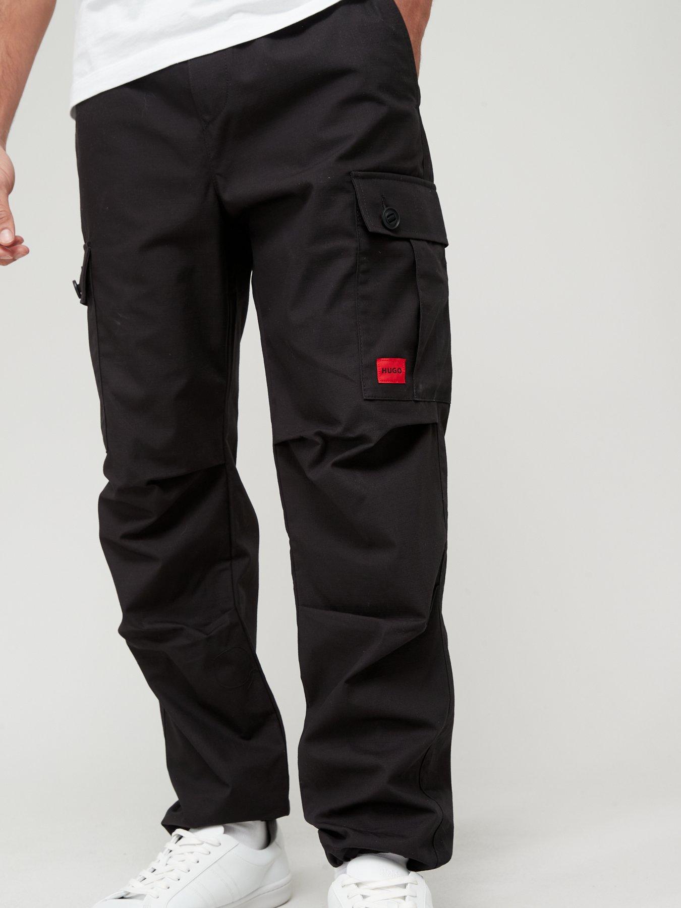 hugo-garlo233-regular-fit-cargo-pants-blackoutfit