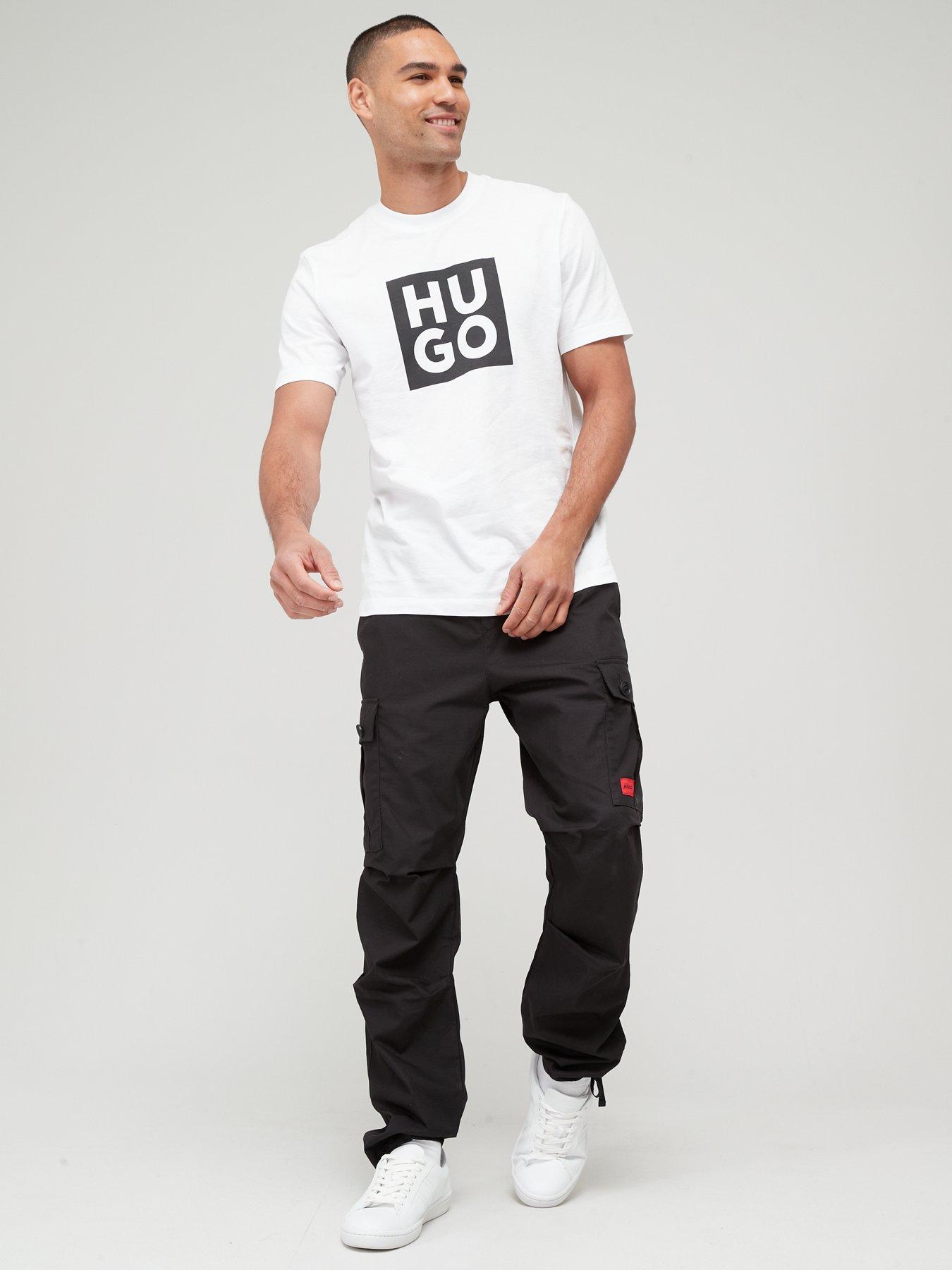 Image 5 of 5 of HUGO Garlo233 Regular Fit Cargo Pants - Black