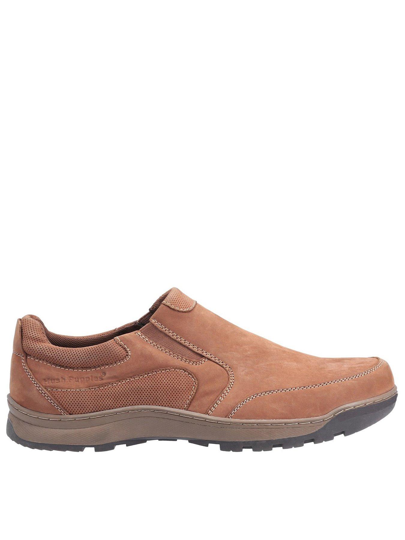 Hush Puppies Jasper Casual Slip On Shoes - Light Brown