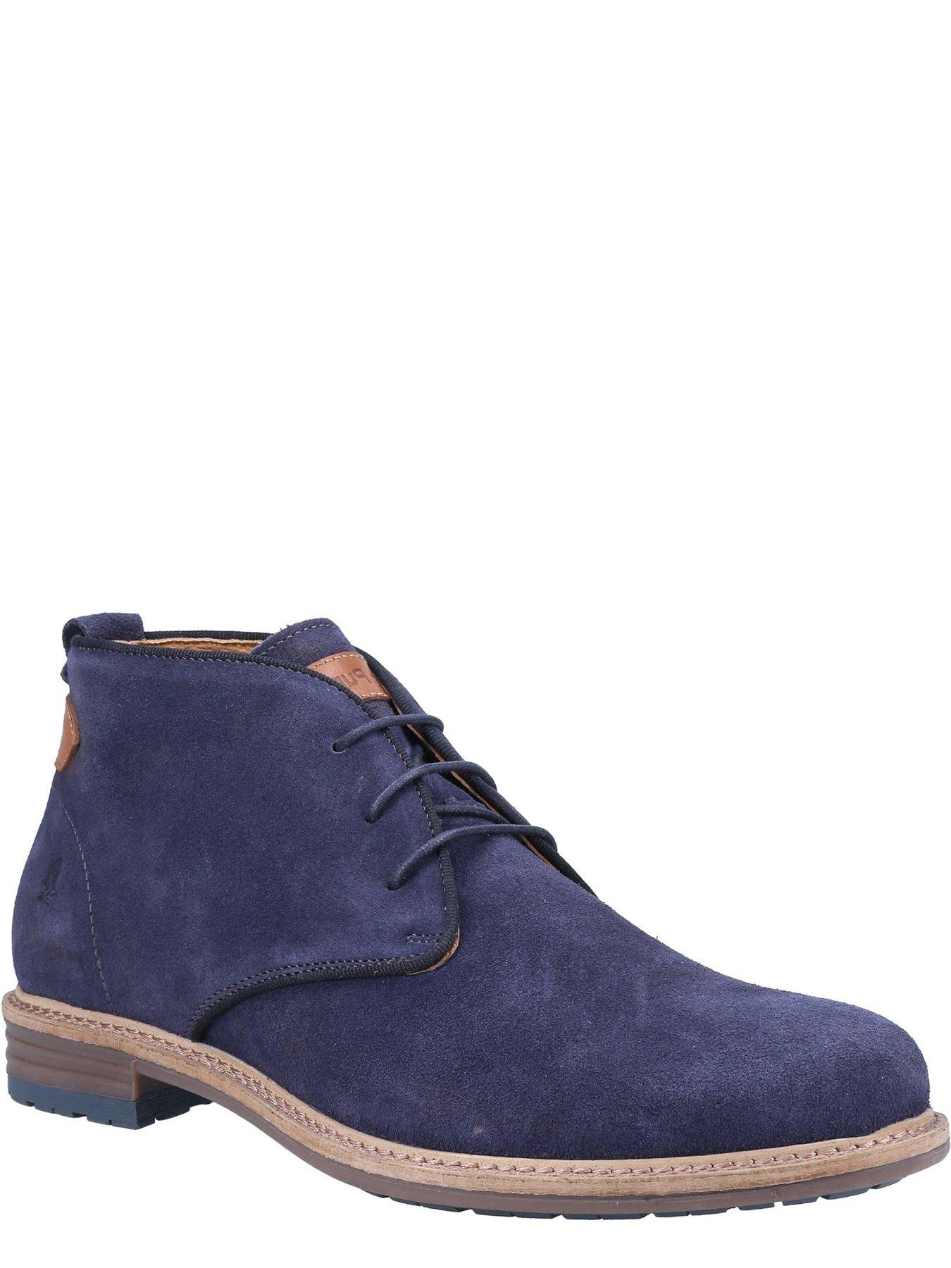 Mens navy 2025 chukka boots