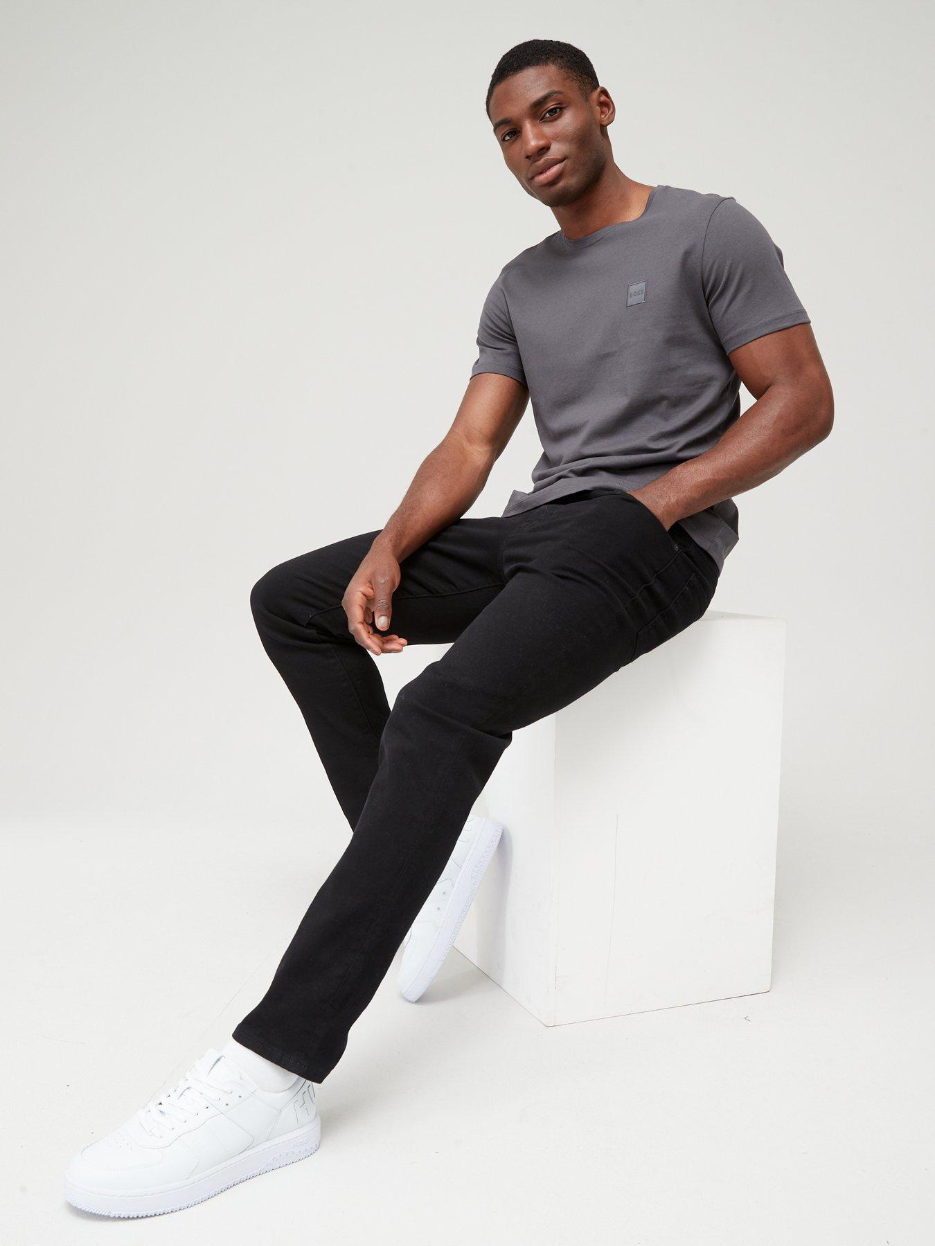 Image 4 of 5 of BOSS ReMaine BC-C Regular Fit Jeans - Black