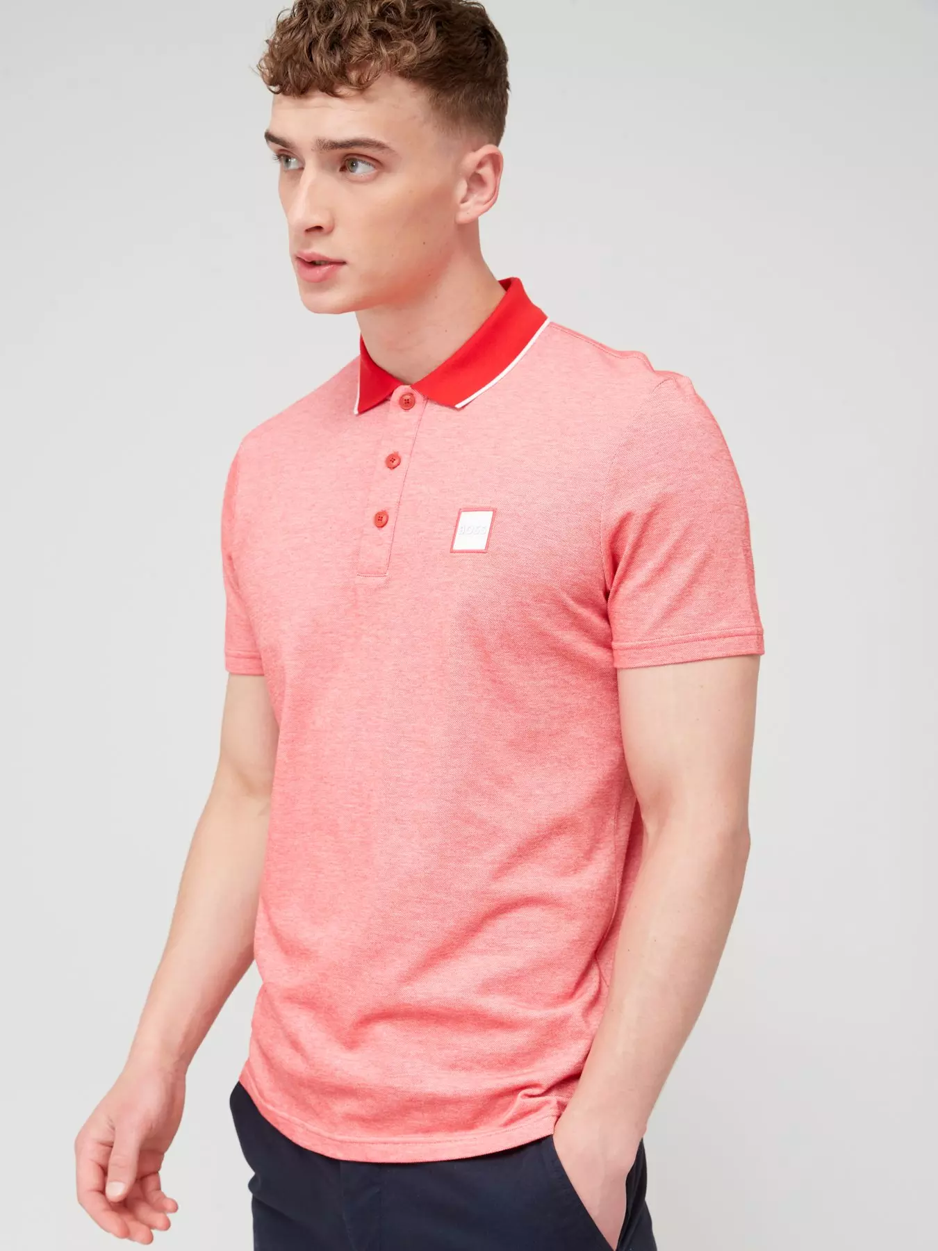 LACOSTE - Red CLASSIC Fit - L1212 240 - POLO SHIRT Size 8 pieces ( S-XXL)