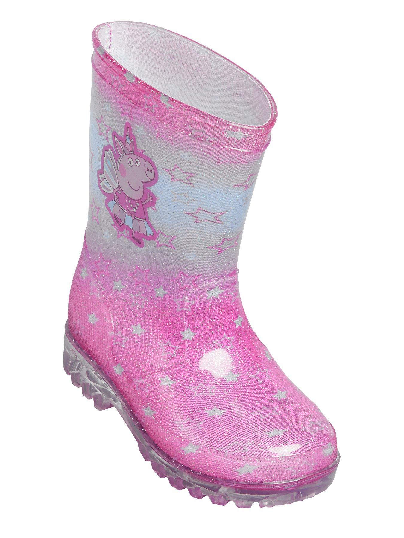 Peppa Pig Peppa Pig Fairy Glitter Wellies Pink Very Ireland