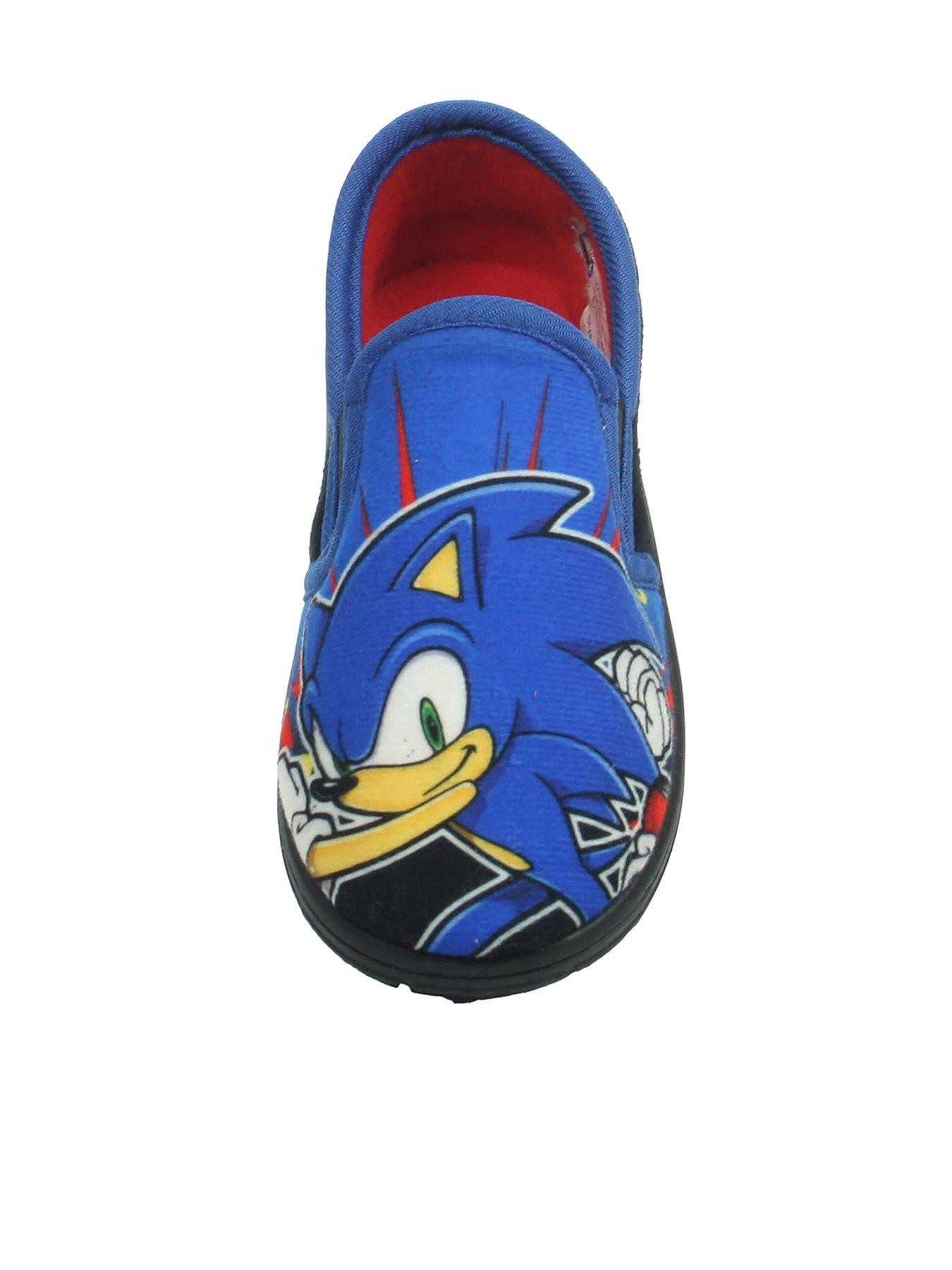 Sonic the Hedgehog Sega Sonic The Hedgehog Blue Silicone Strap Time Teacher  Watch