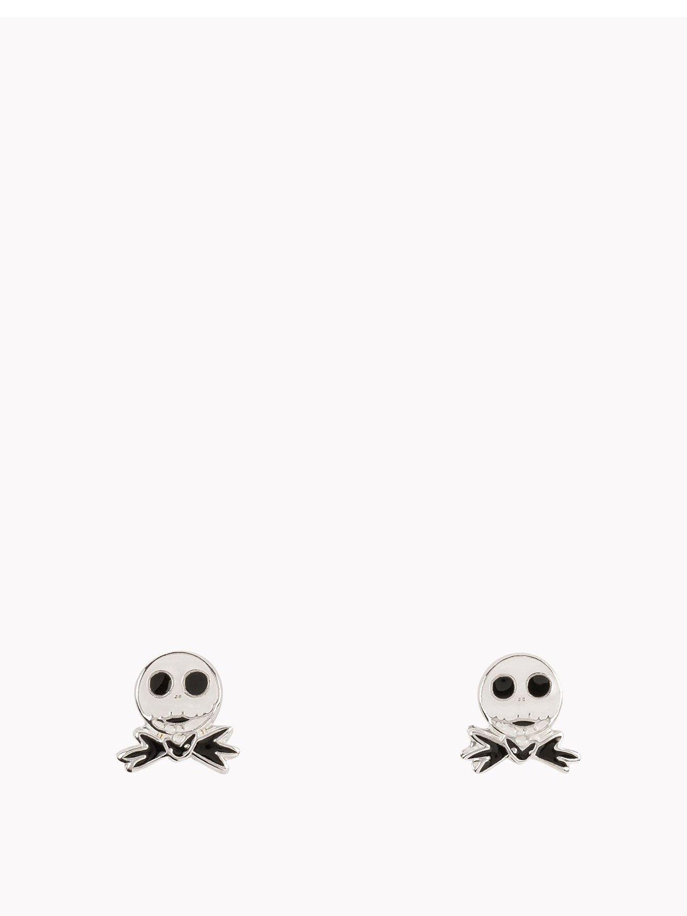 disney-nightmare-before-christmas-jack-skellington-sterling-silver-enamel-stamp-stud-earrings