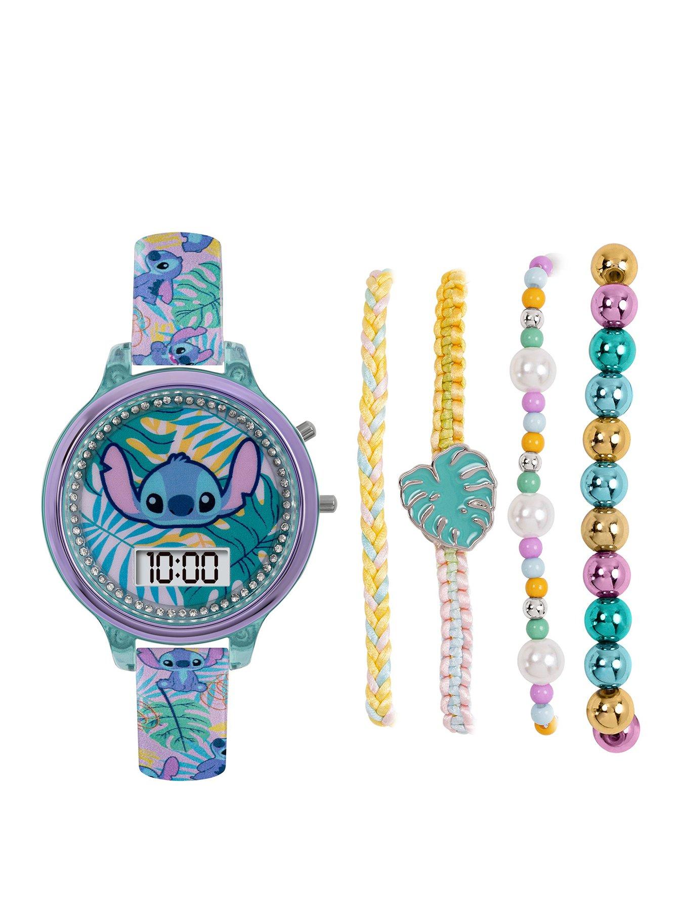 Image of Disney Disney Lilo and Stitch Digital Watch and Bracelet Set