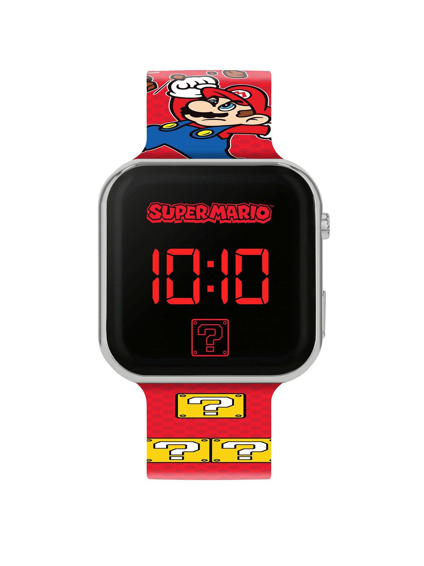 super-mario-nintendo-super-mario-printed-strap-led-watch