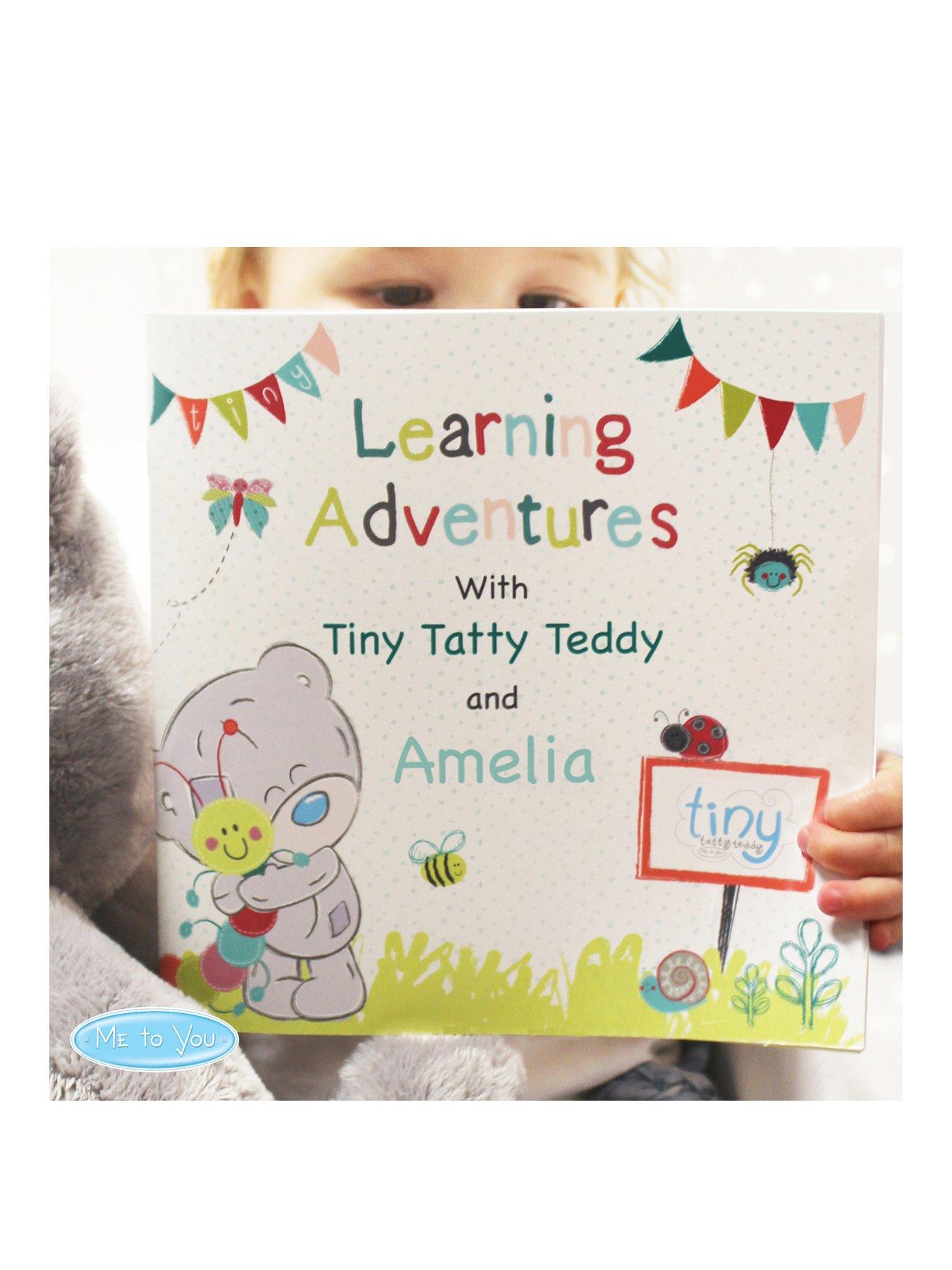 Image 1 of 4 of The Personalised Memento Company Personalised Tiny Tatty Teddy Learning Adventure Book