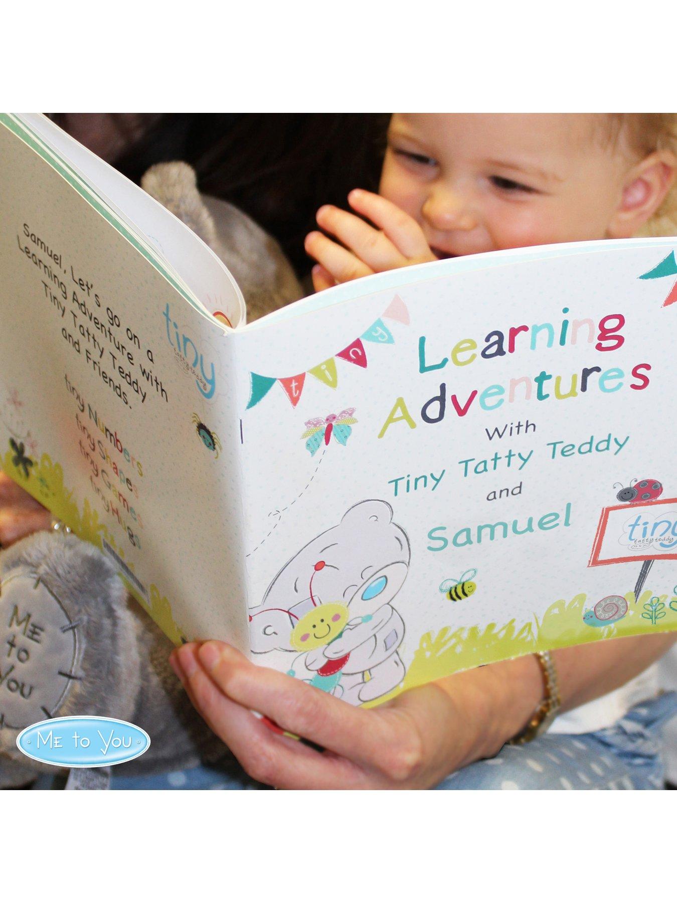 Image 2 of 4 of The Personalised Memento Company Personalised Tiny Tatty Teddy Learning Adventure Book