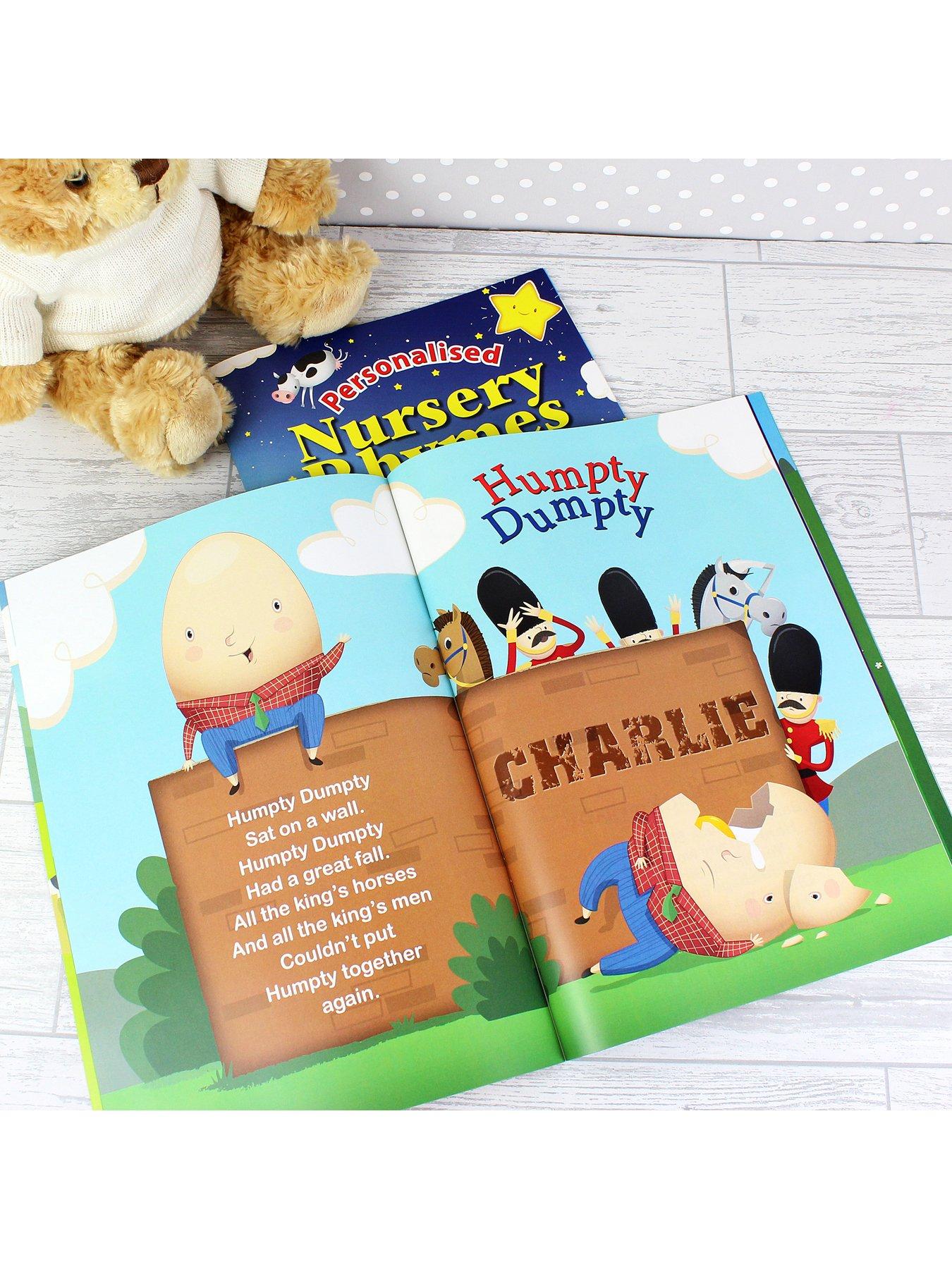 Image 4 of 4 of The Personalised Memento Company Personalised Nursery Rhyme Book