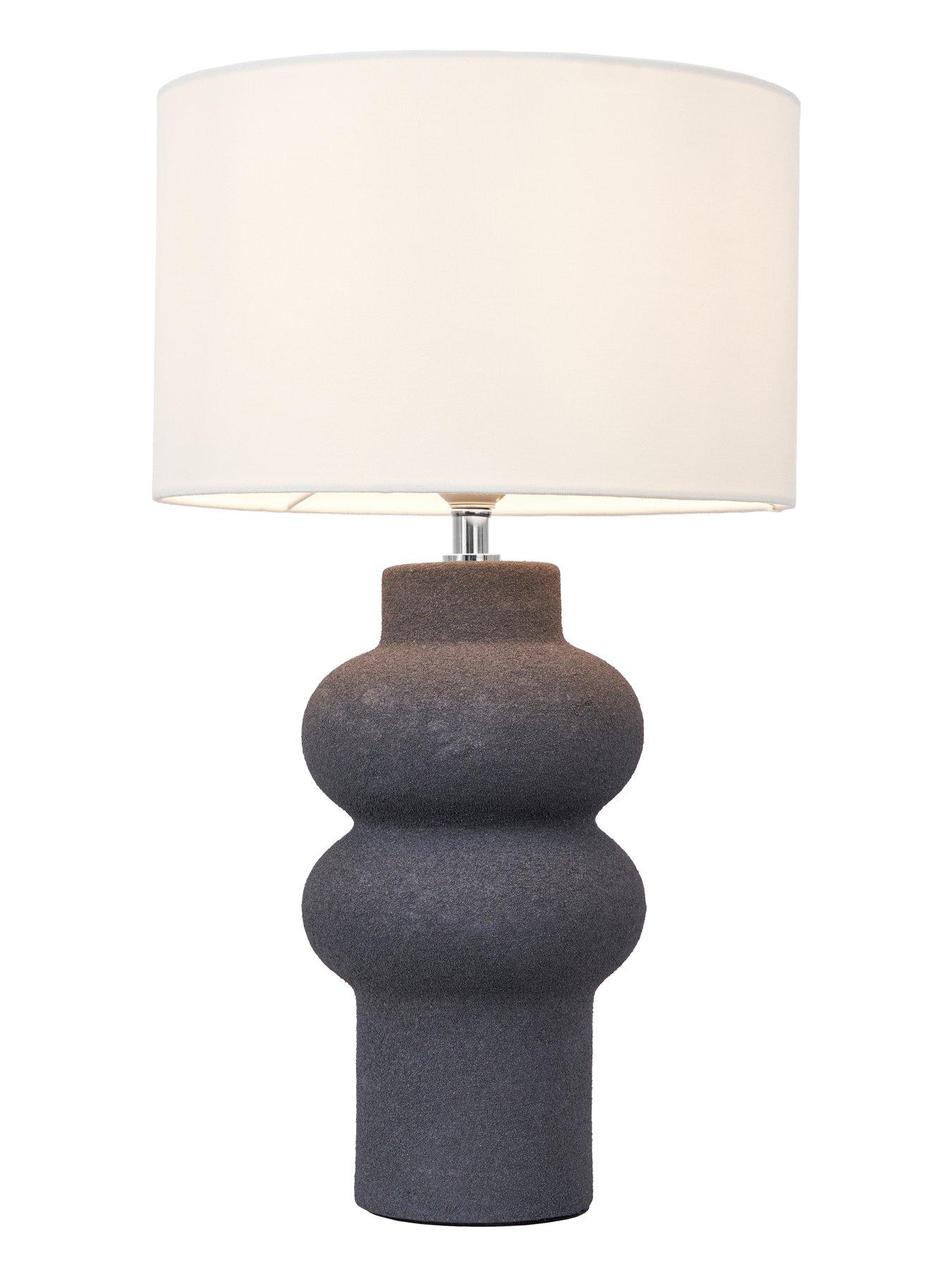 Image 2 of 3 of The Very Collection Bay Double Bump Table Lamp