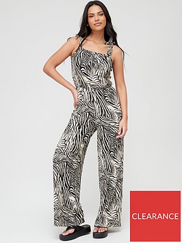 v-by-very-tie-strap-shirred-waist-jumpsuit-multi