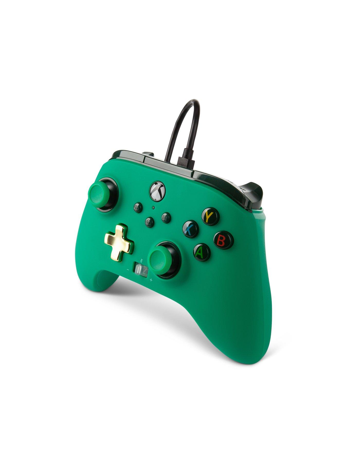 Green wired xbox clearance one controller