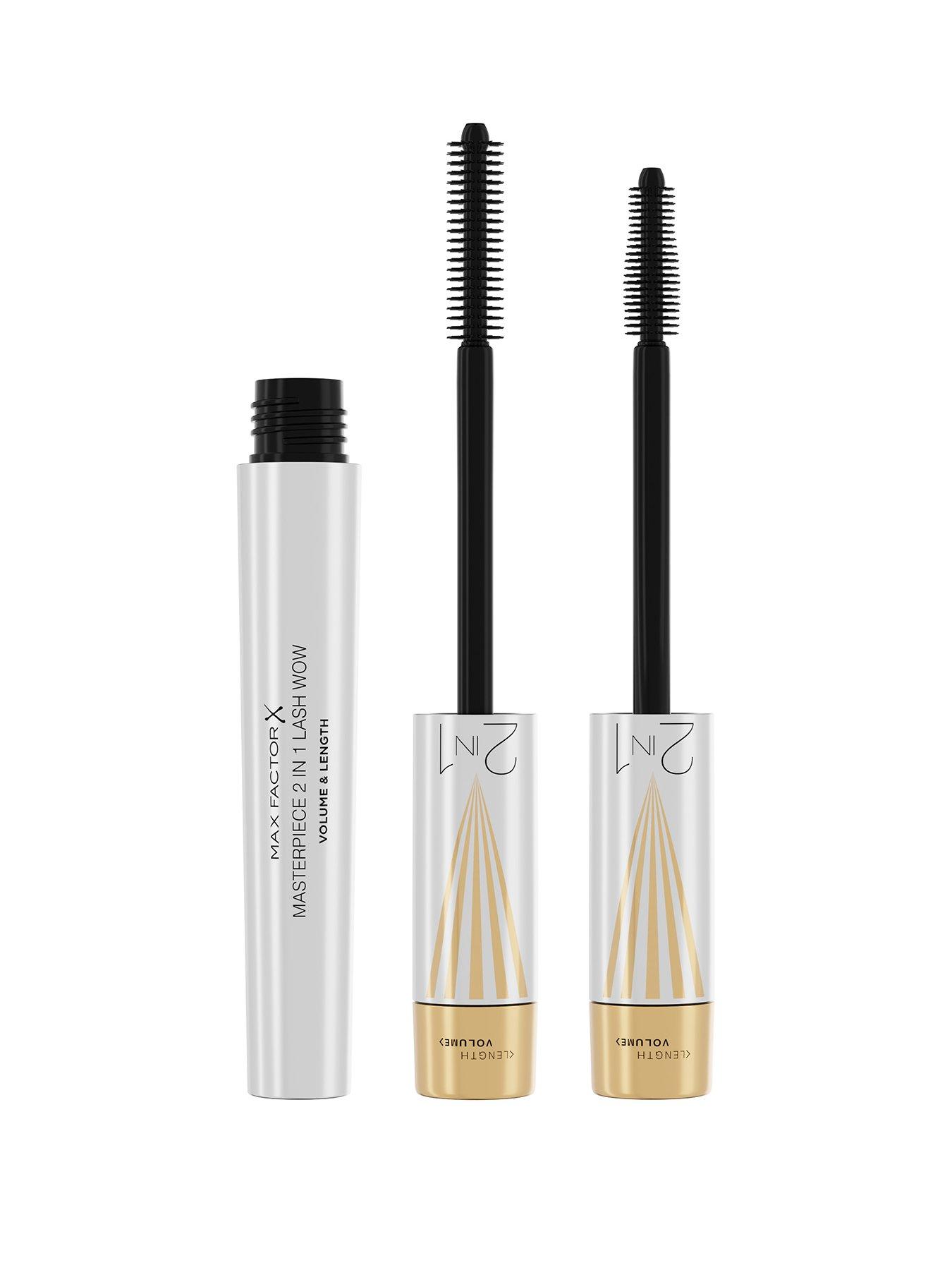 Image 1 of 8 of Max Factor Masterpiece 2 In 1 Lash WOW Volume & Length Mascara 7ml
