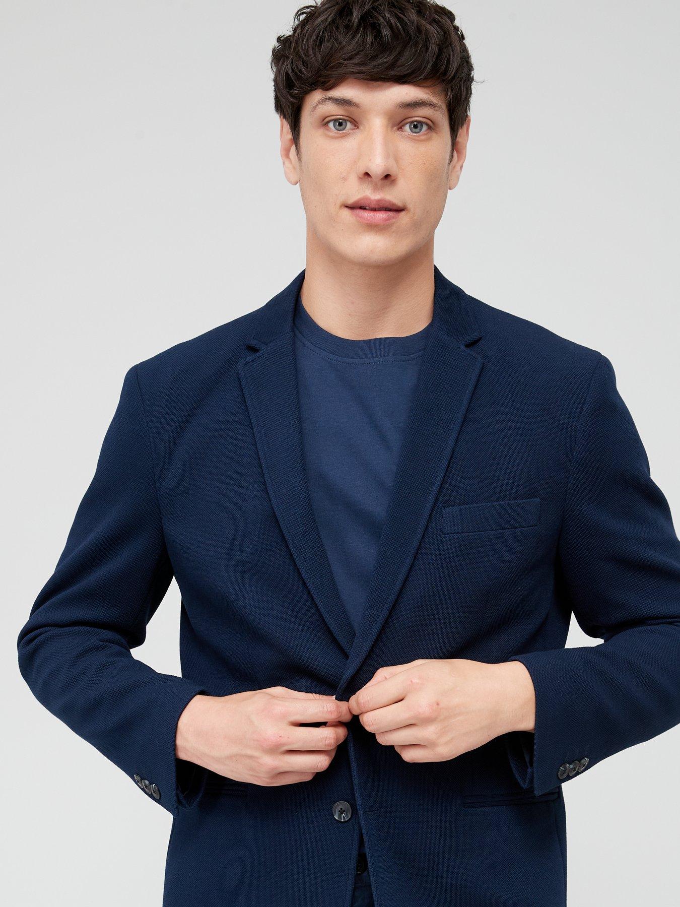 jack-jones-jack-amp-jones-premium-slim-fit-textured-blazer-navyoutfit