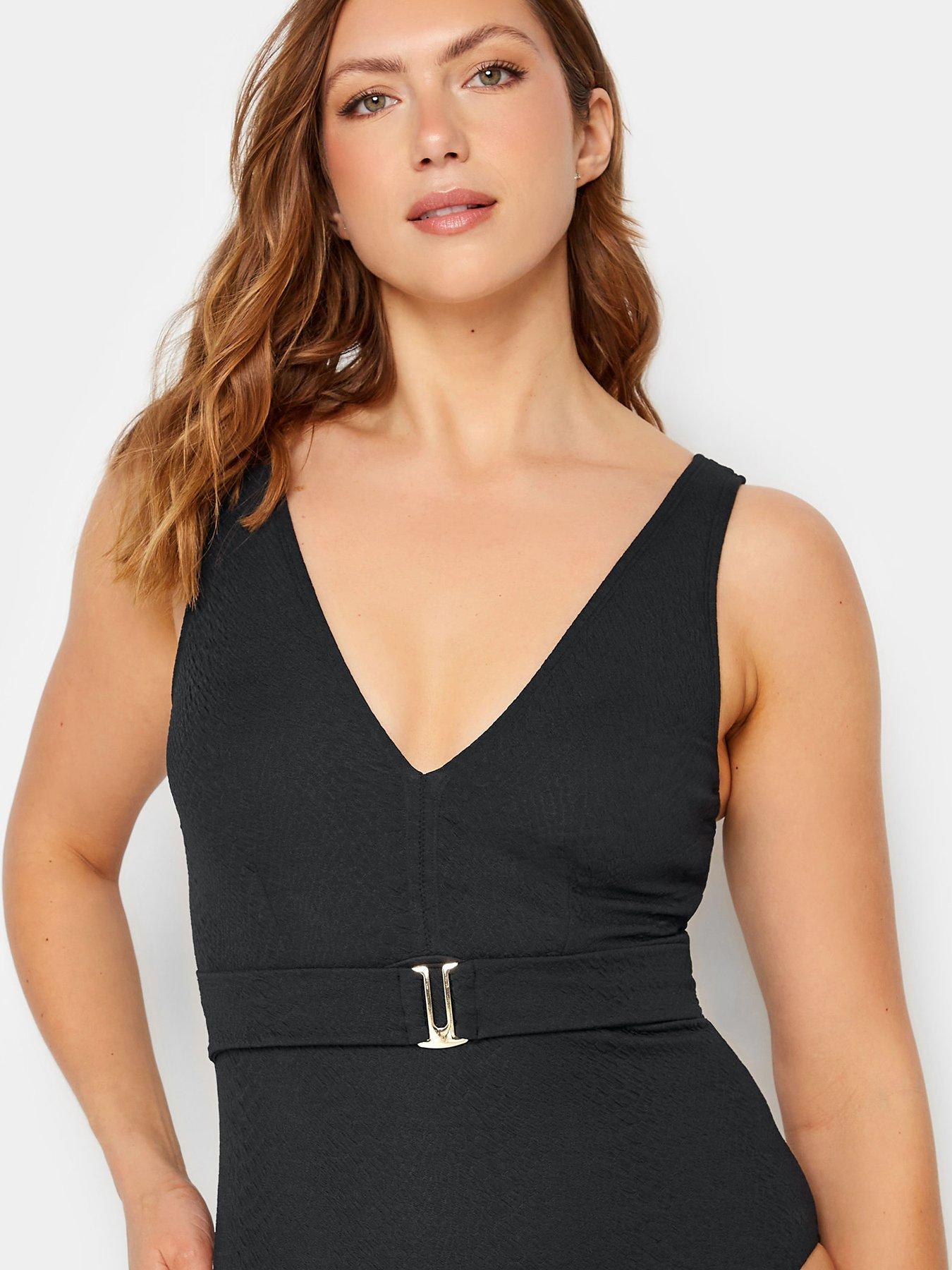 long-tall-sally-long-tall-sally-black-belted-textured-swimsuitoutfit