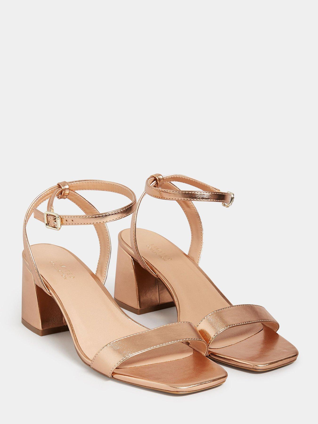 yours-wide-fit-mid-block-heel-sandal-two-strap-rose-goldstillFront