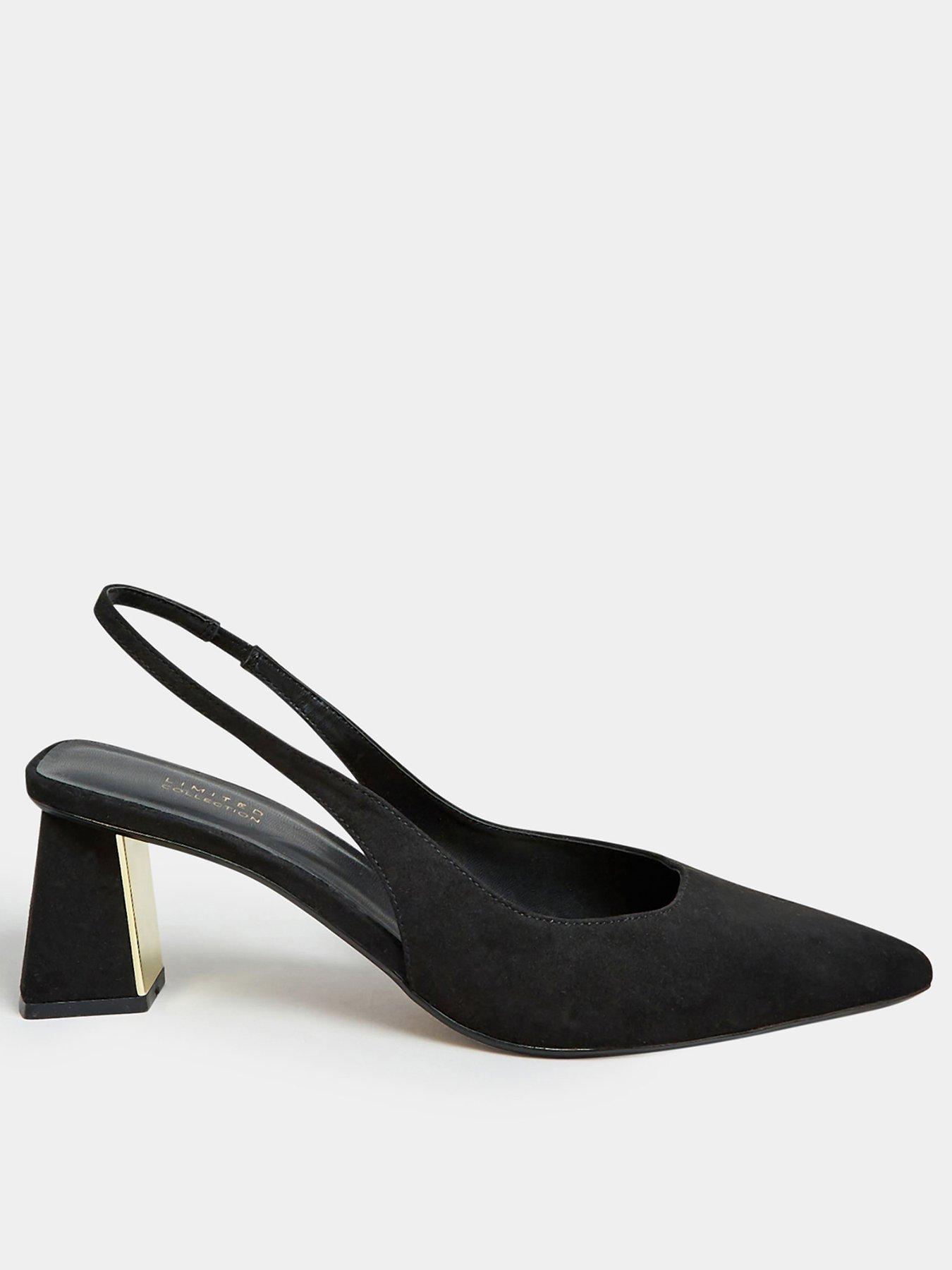 Extra wide high sales heels