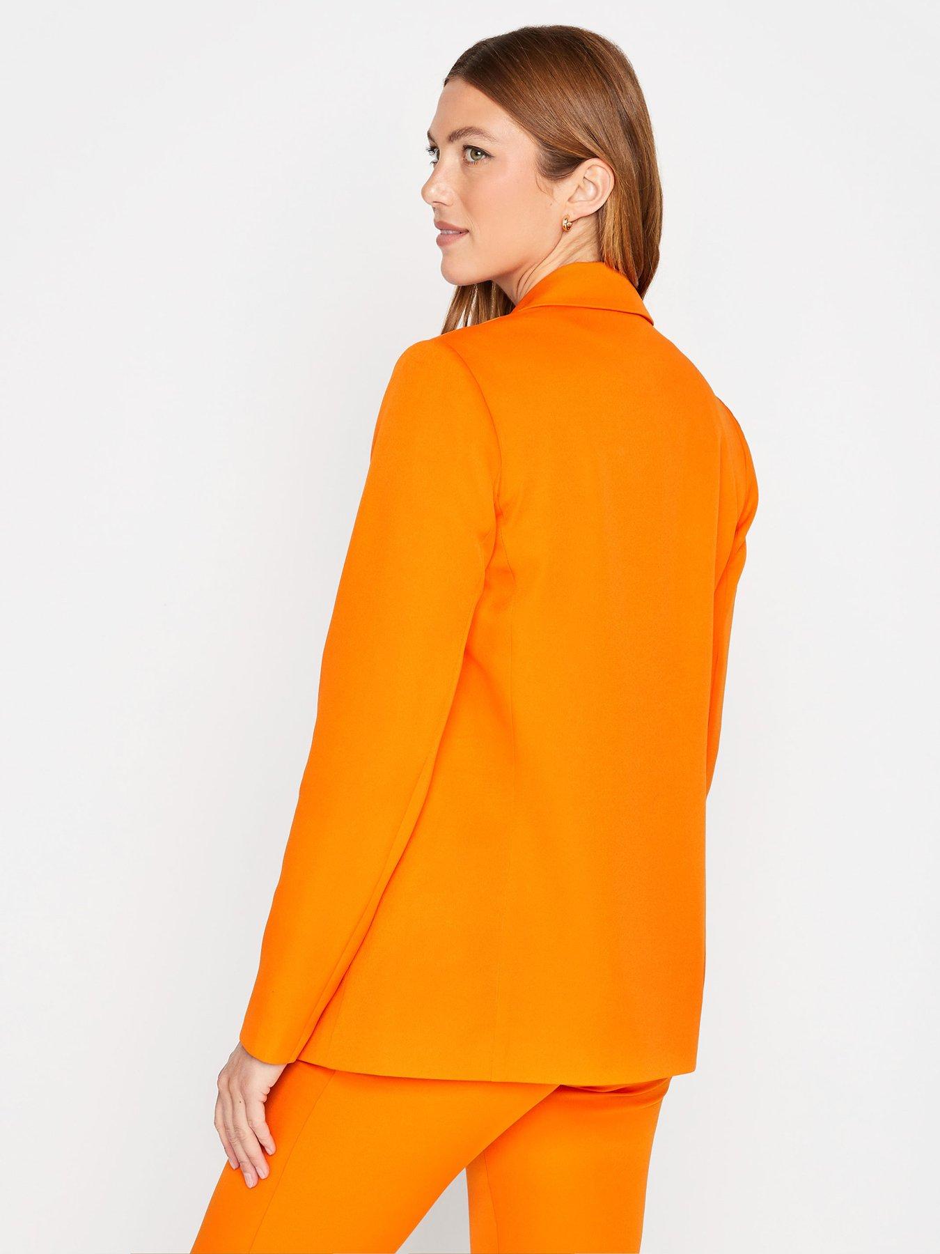 long-tall-sally-orange-hazel-blazerstillFront