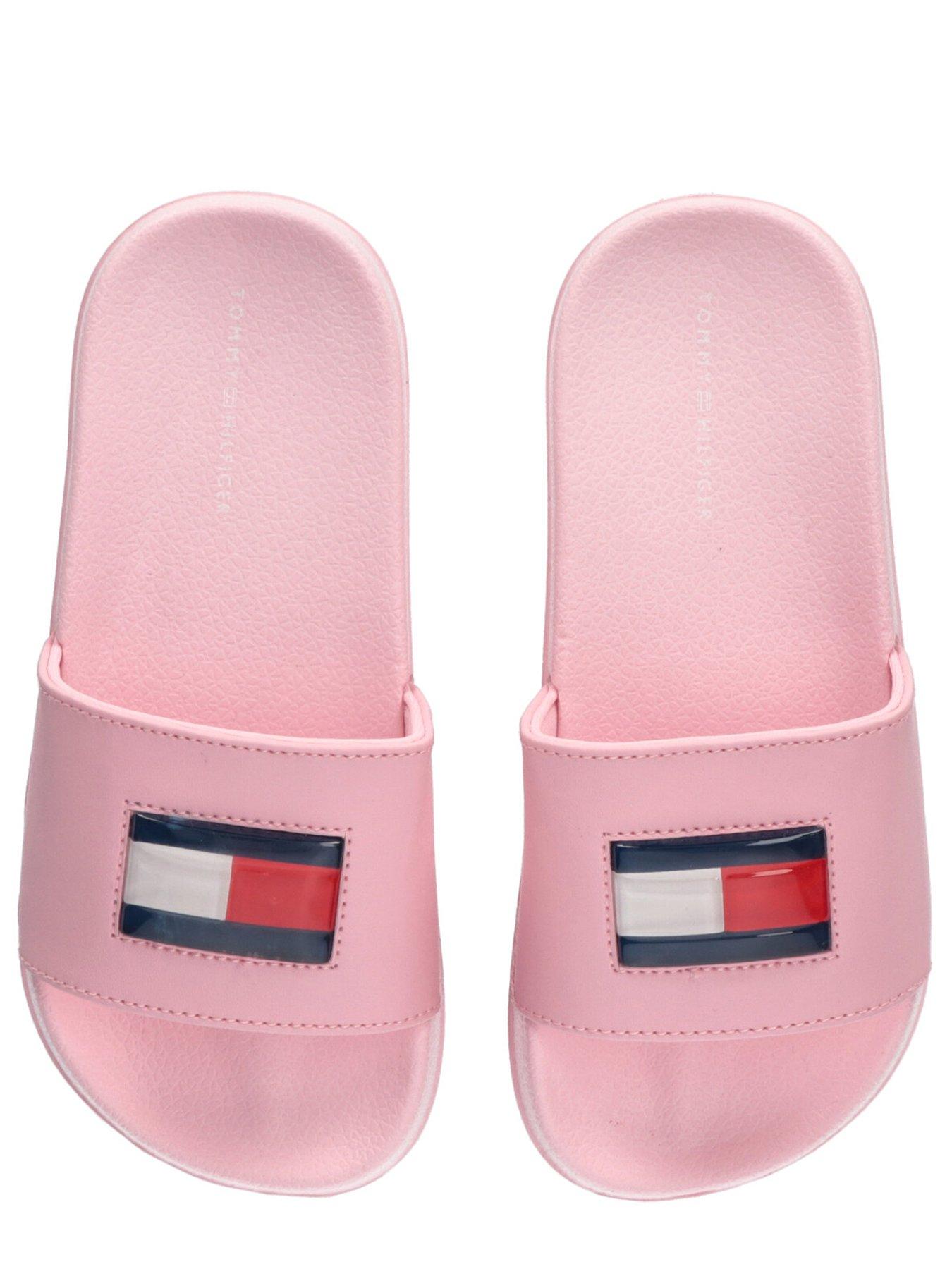 Tommy hilfiger hot sale sliders pink