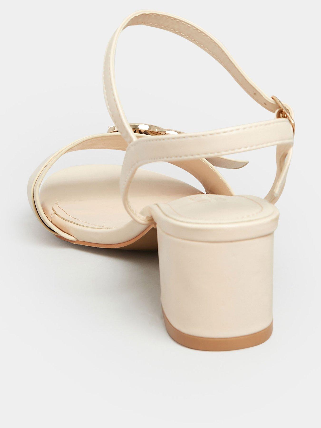 yours-extra-wide-fit-buckle-detail-sandal-naturalstillFront