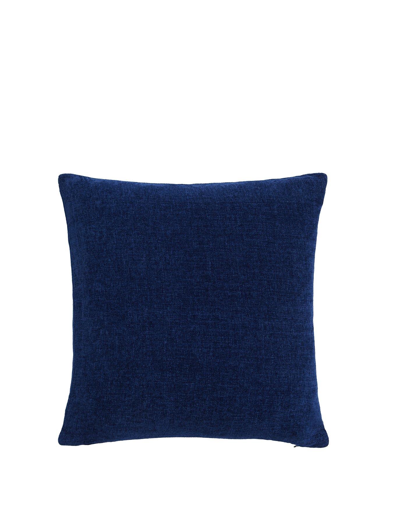 Navy throws and clearance cushions