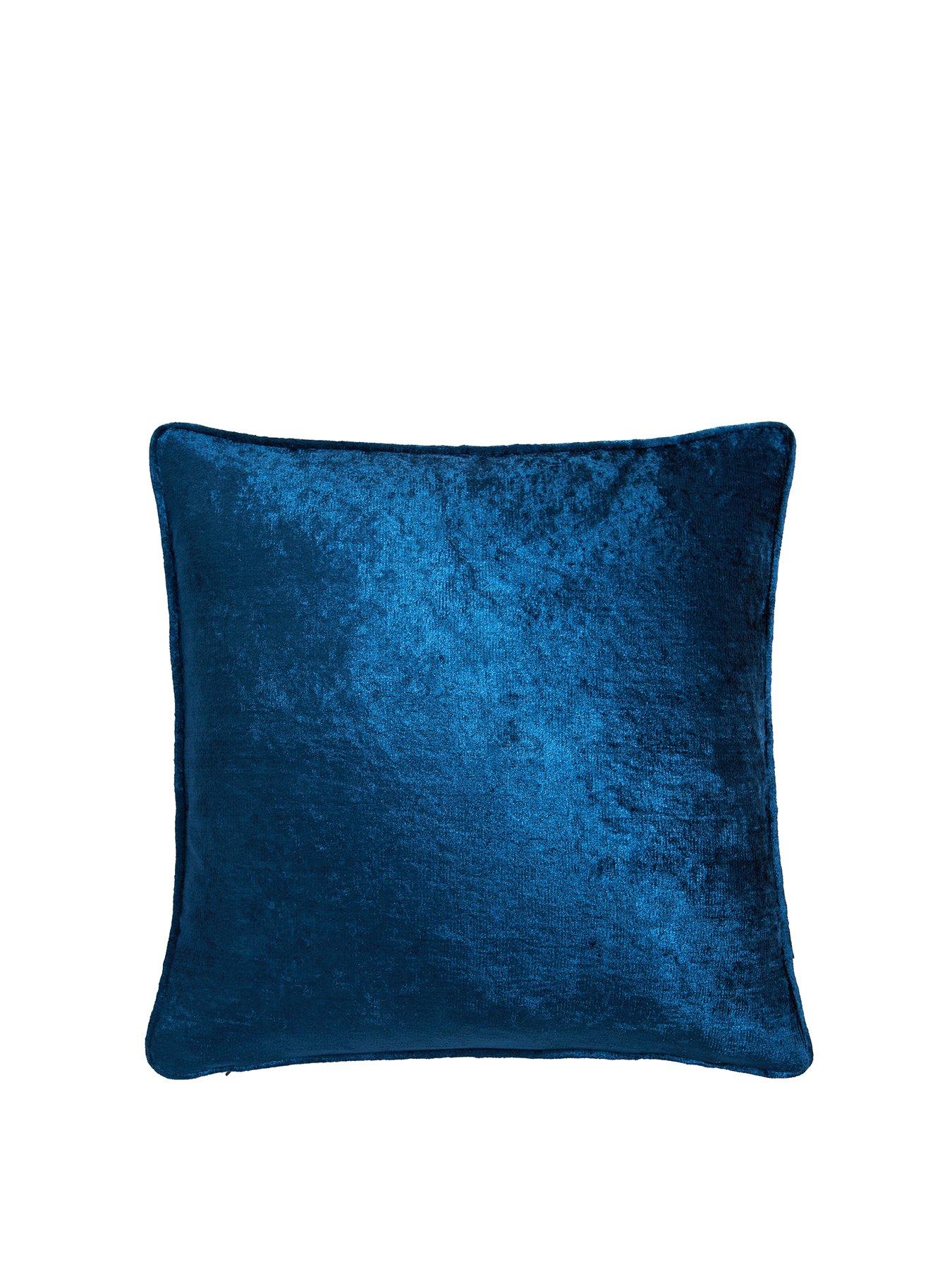 Blue cushions and throws hotsell