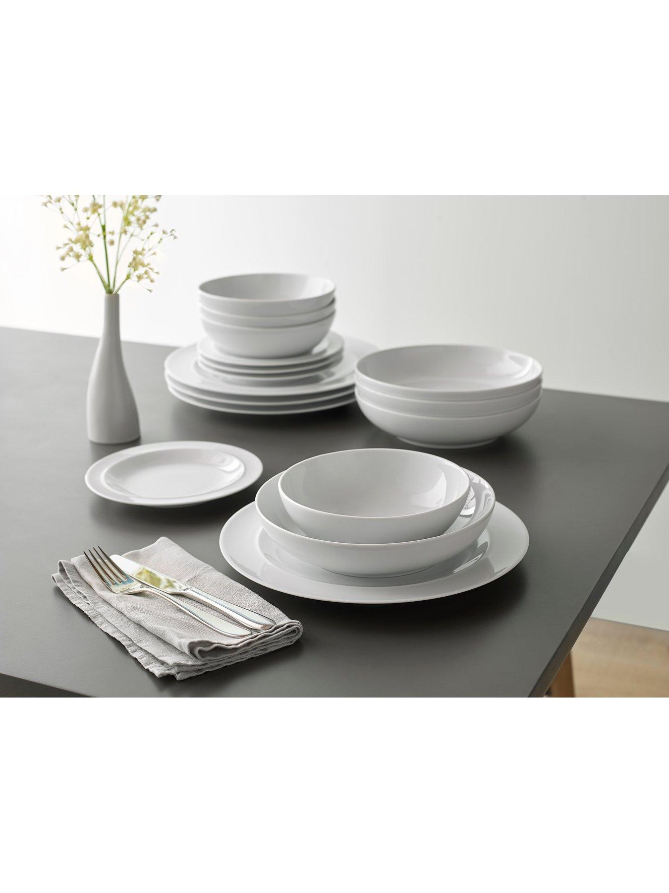 Image 3 of 3 of Denby White by Denby Set of 4 Pasta Bowls
