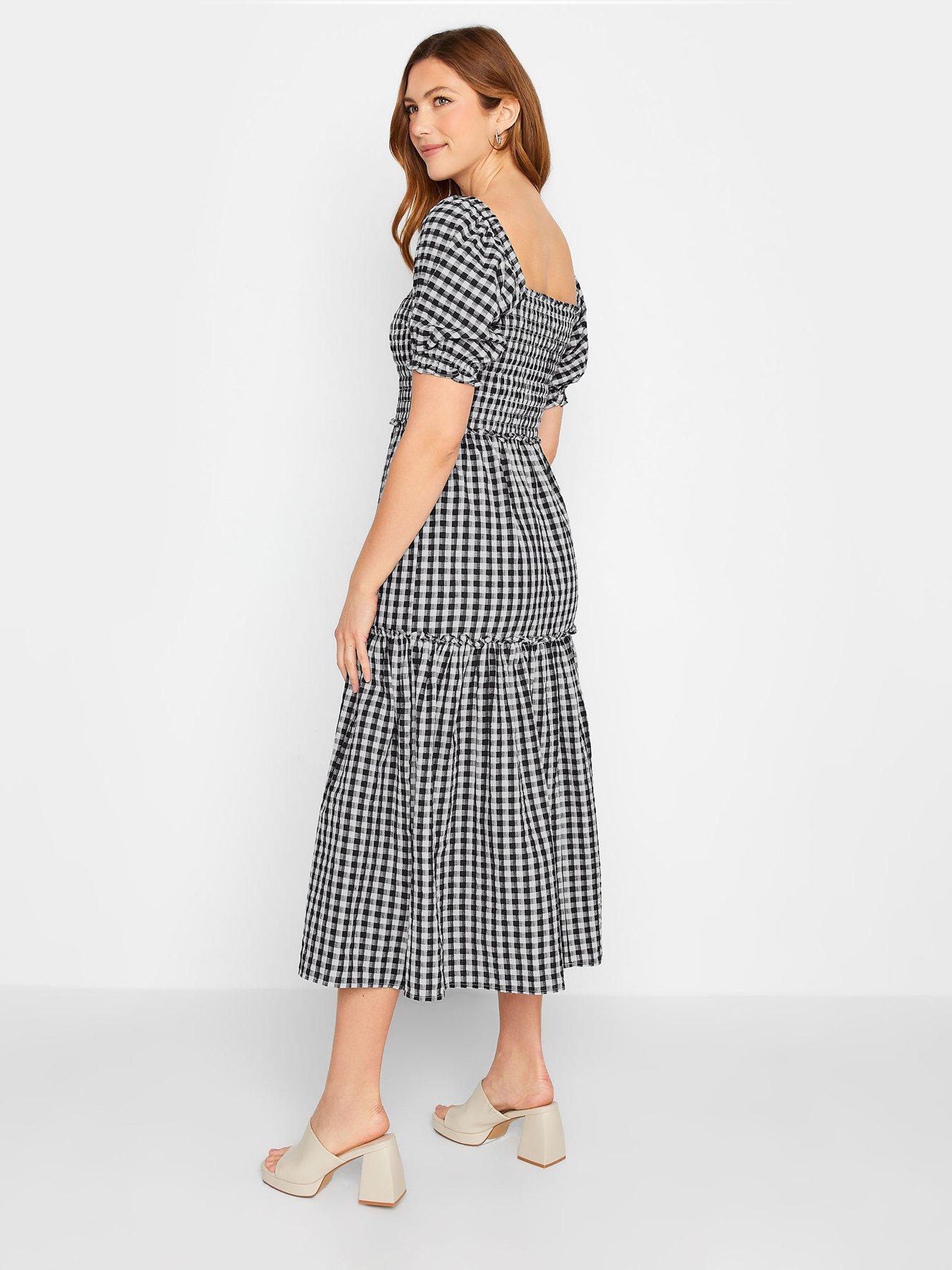 long-tall-sally-shirred-gingham-dress-monostillFront