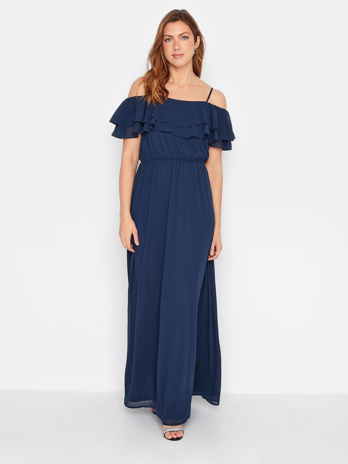 long-tall-sally-ruffle-maxi-dress-navyback