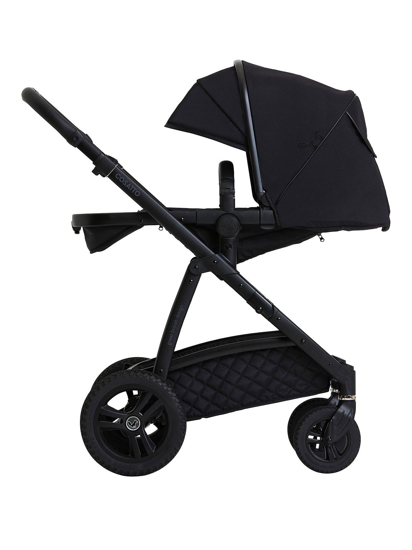 Image 3 of 8 of Cosatto Wow 2 Everything Travel System Bundle ADAC iSize Car Seat - Silhouette