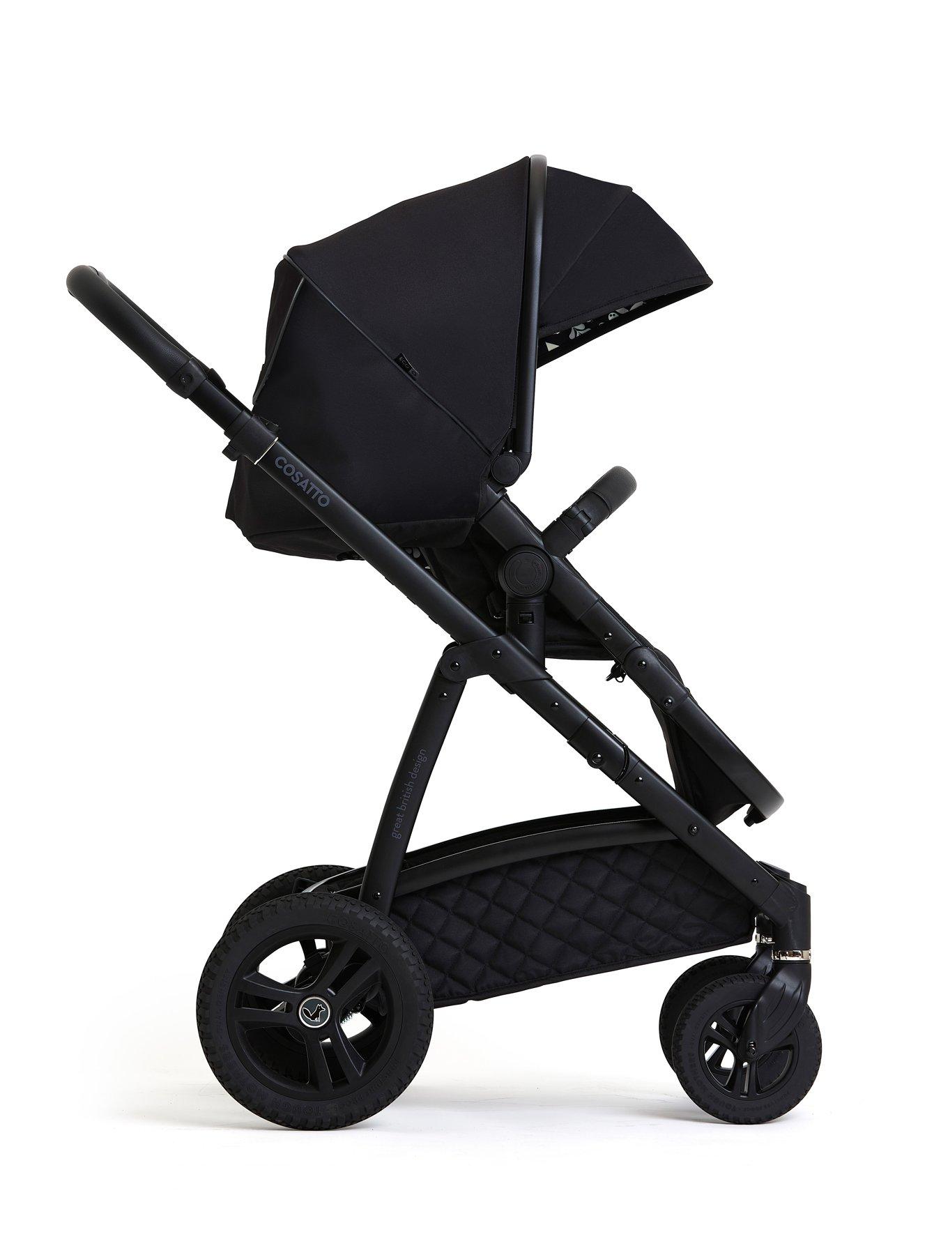 Image 4 of 8 of Cosatto Wow 2 Everything Travel System Bundle ADAC iSize Car Seat - Silhouette