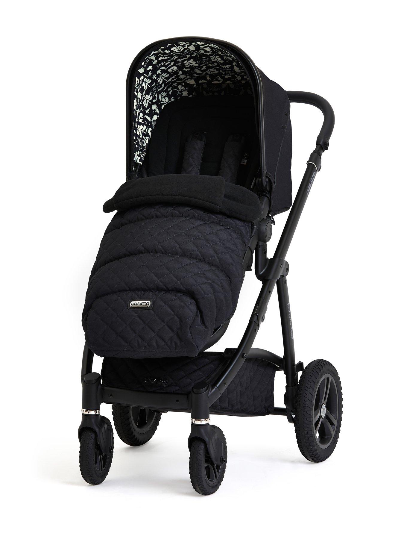 Image 6 of 8 of Cosatto Wow 2 Everything Travel System Bundle ADAC iSize Car Seat - Silhouette