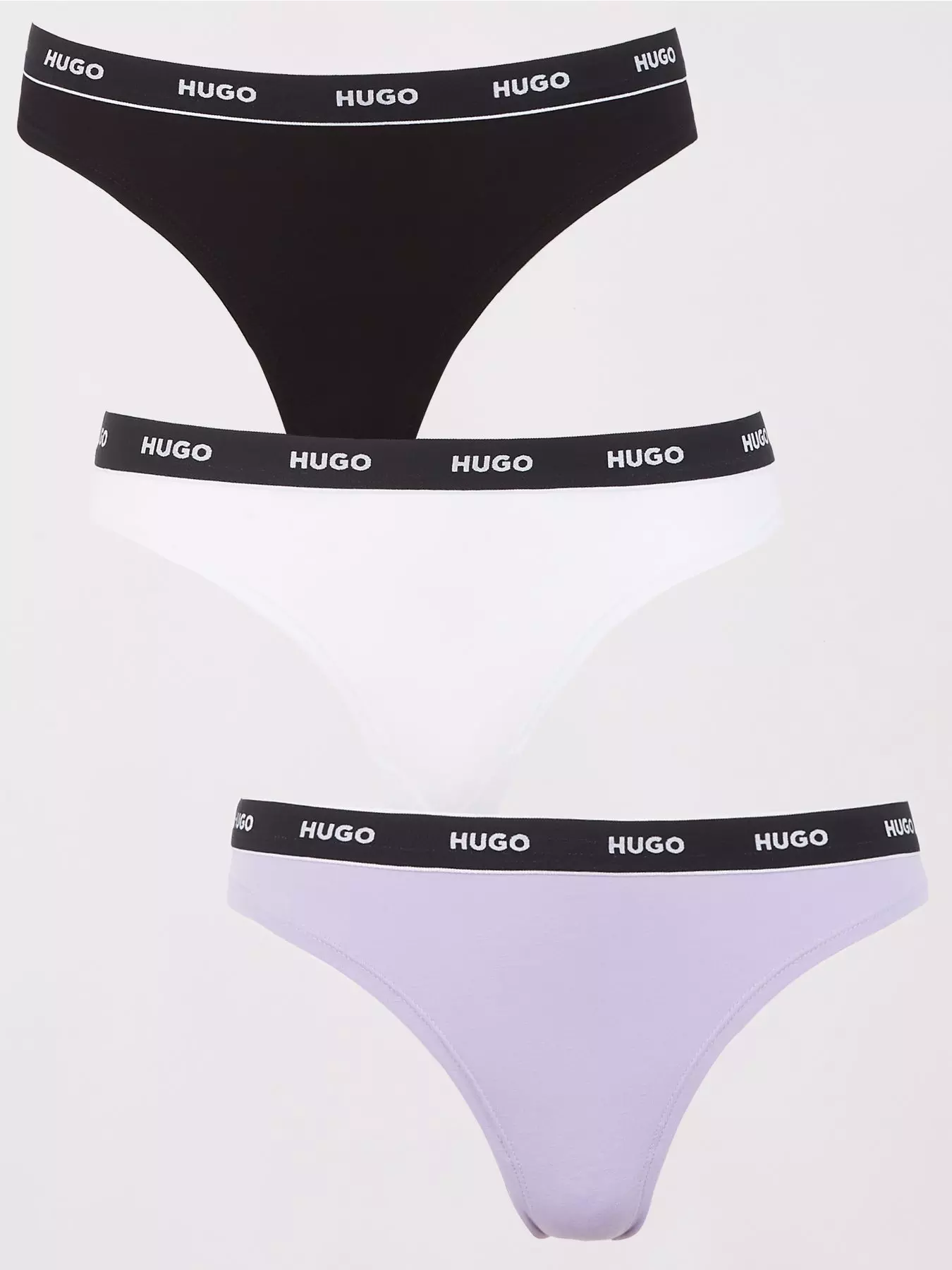 HUGO Red Label Triangle Bra - Purple