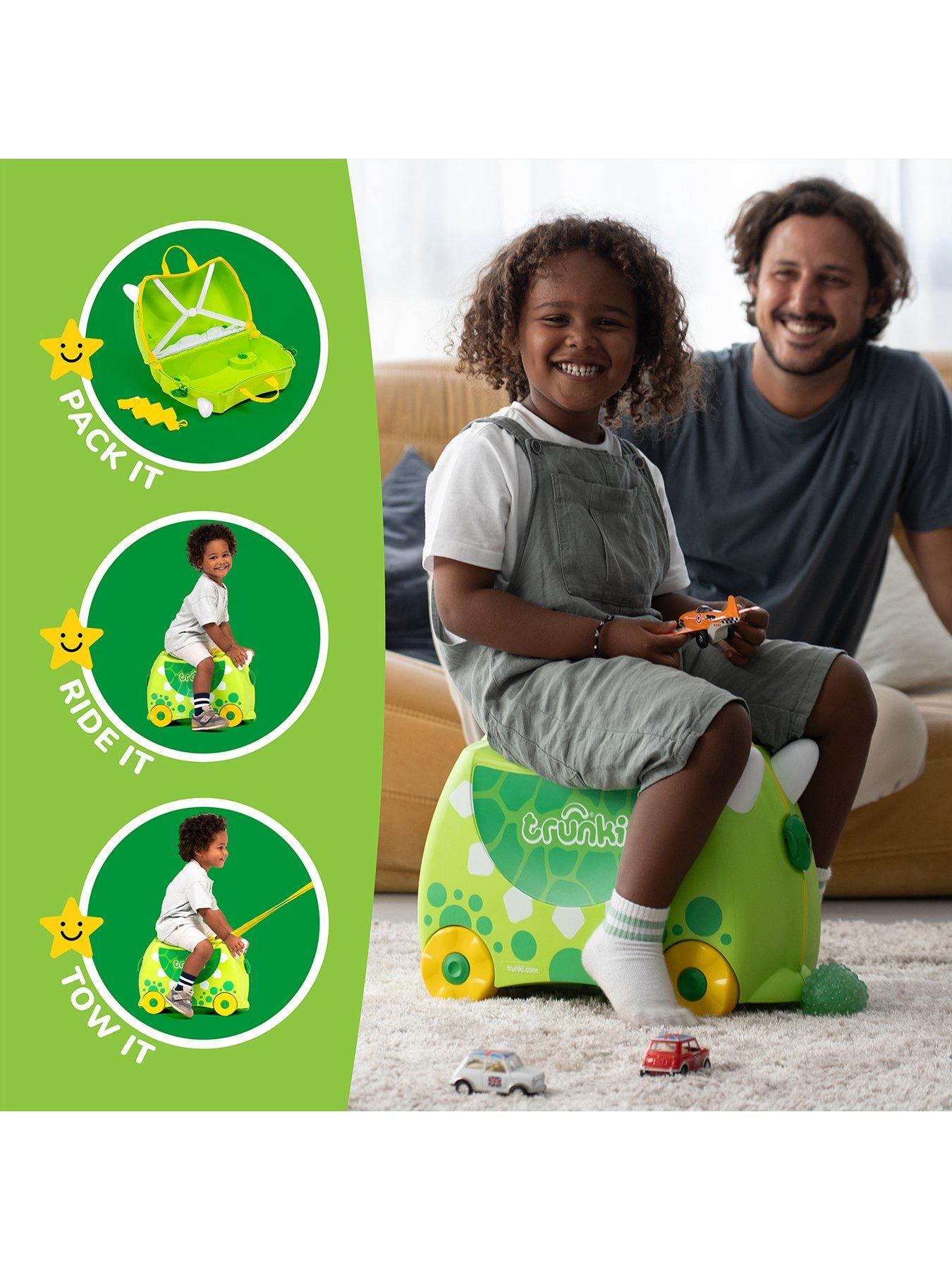 Image 4 of 8 of trunki Trunki Ride-On Suitcase - Dudley the Dinosaur