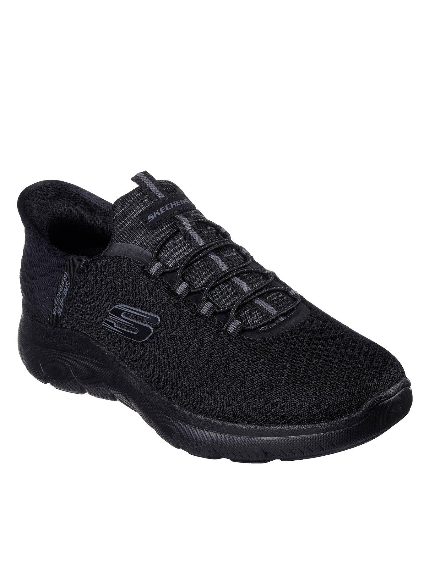 skechers-summits-mesh-slip-ins-memory-foam-trainers-blackback