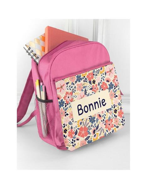 treat-republic-personalised-kids-pink-floral-backpack